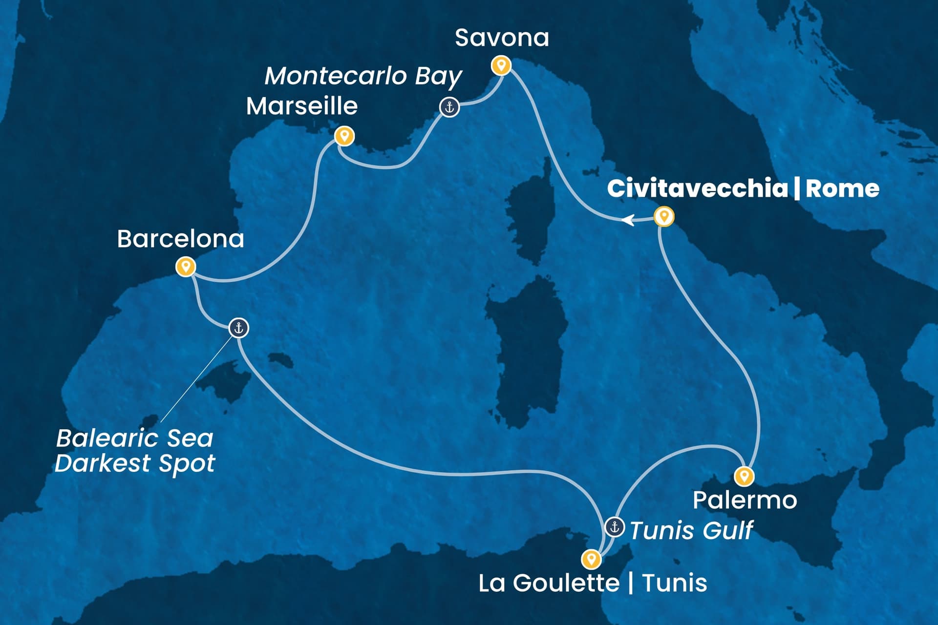 7 nights cruise on Costa Toscana
from ๐ฎ๐น Civitavecchia