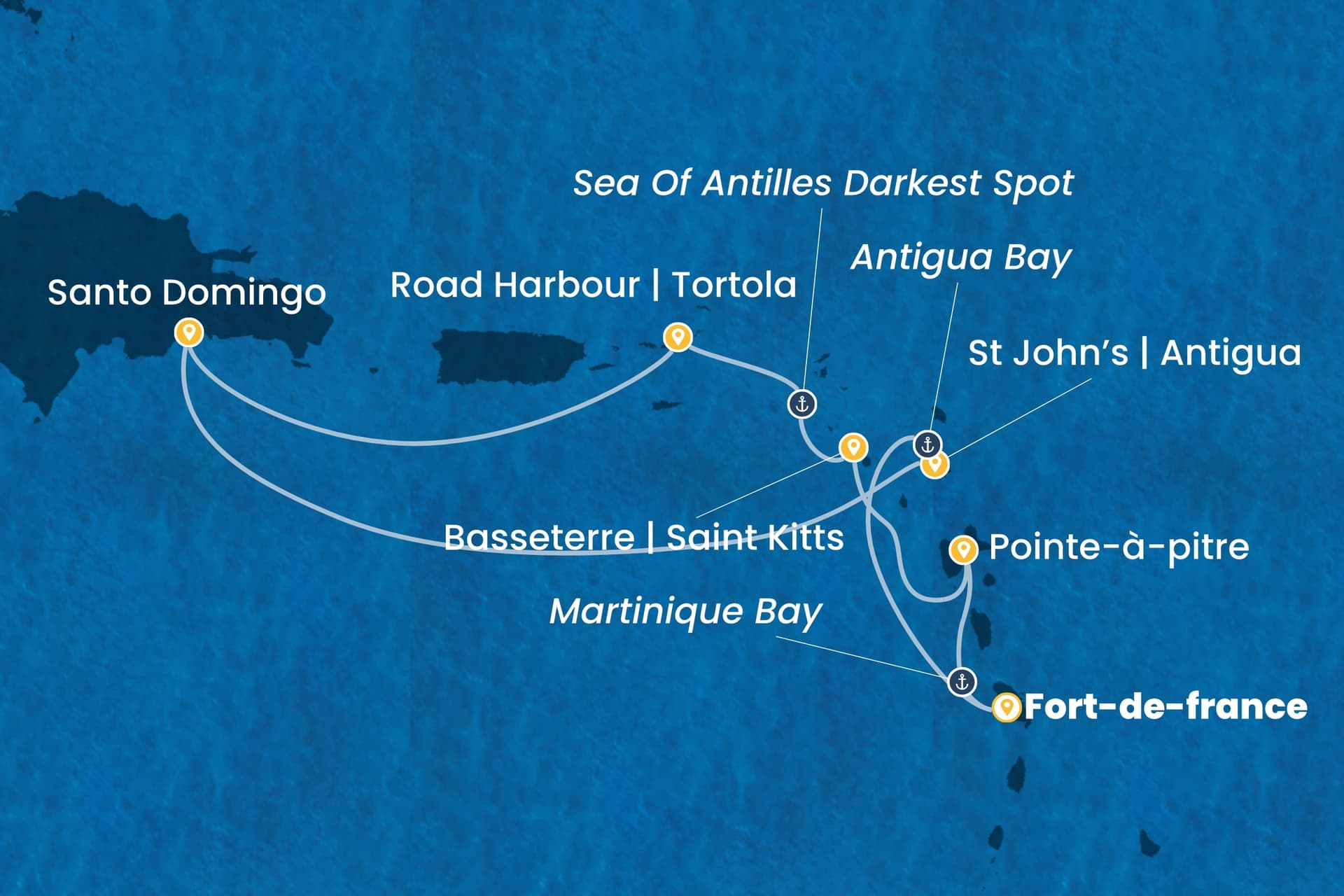 7 nights Caribbean cruise on Costa Favolosa
from ๐ฒ๐ถ Fort-de-France