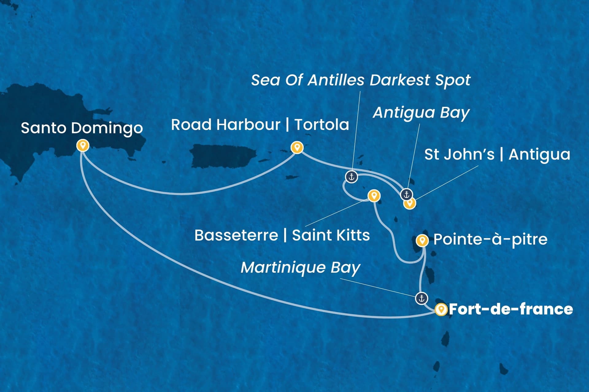 7 nights Caribbean cruise on Costa Favolosa
from ๐ฒ๐ถ Fort-de-France