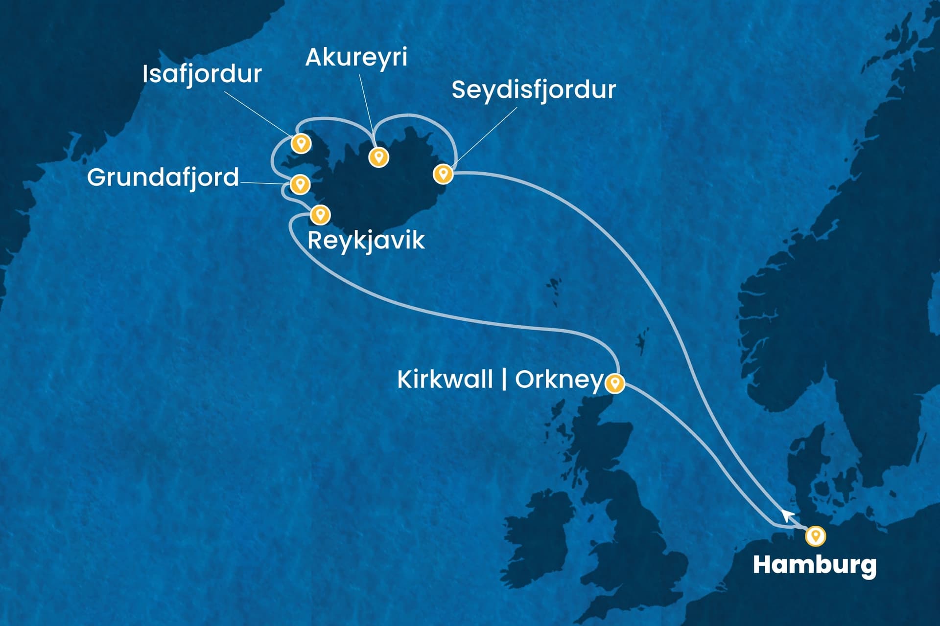 12 nights North European cruise on Costa Favolosa
from 🇩🇪 Hamburg