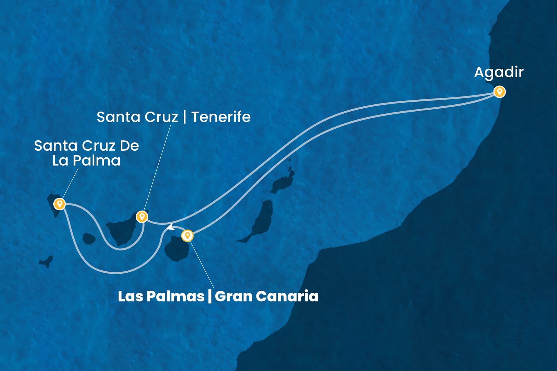 7 nights Mediterranean cruise on Costa Smeralda
from ๐ช๐ธ Las Palmas