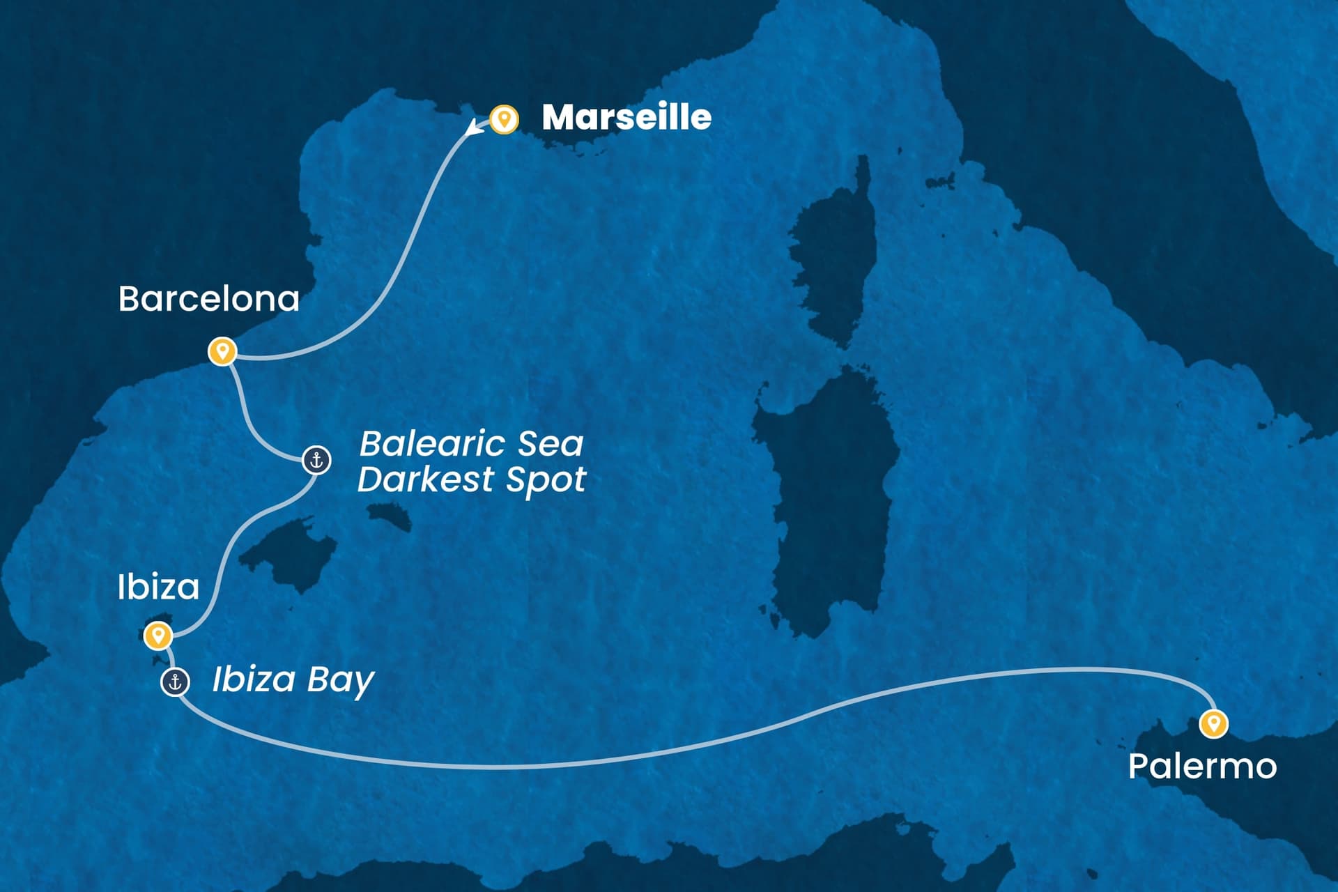 4 nights cruise on Costa Smeralda
from ๐ซ๐ท Marseille to ๐ฎ๐น Palermo