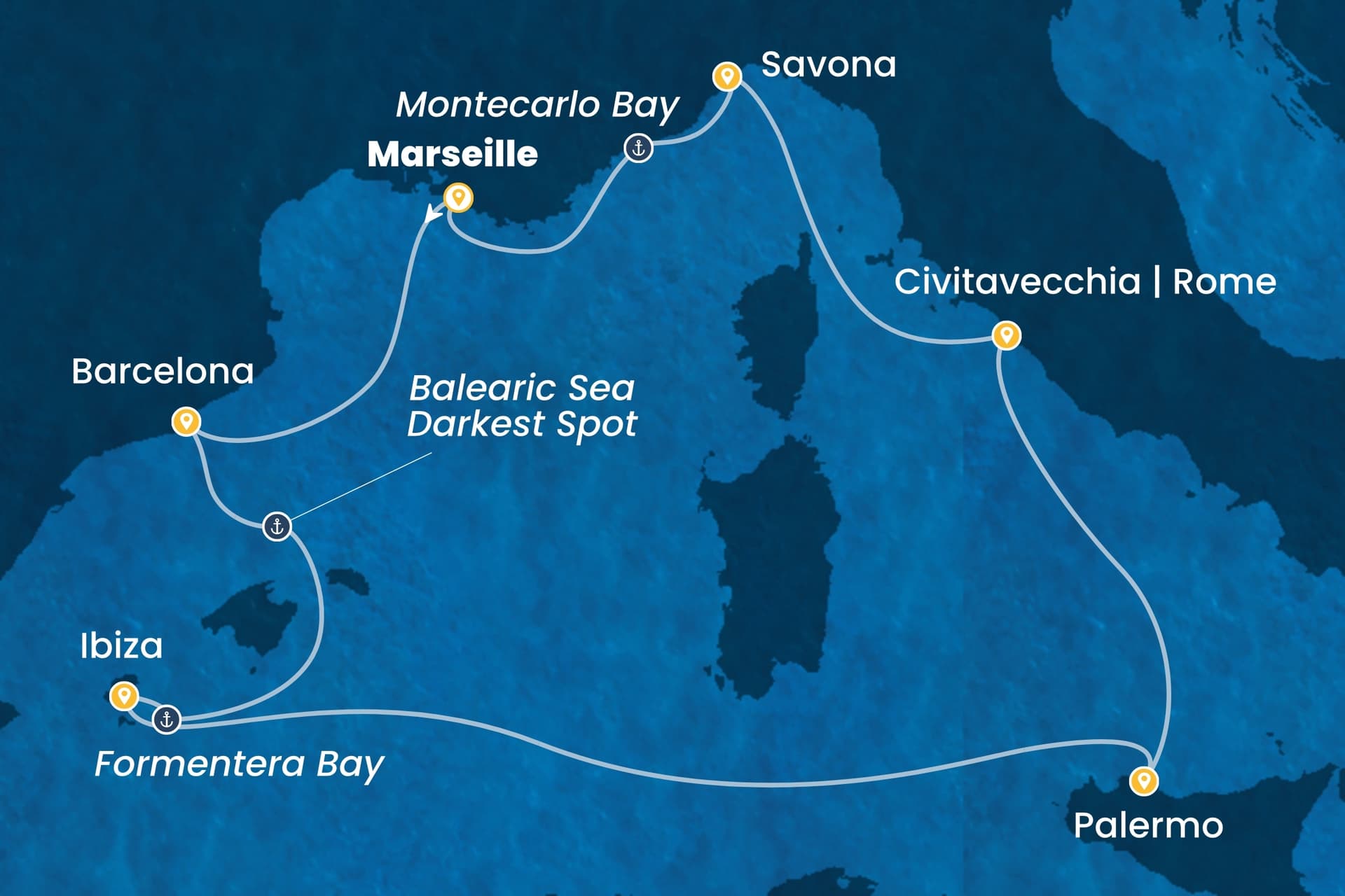 7 nights cruise on Costa Toscana
from ๐ซ๐ท Marseille