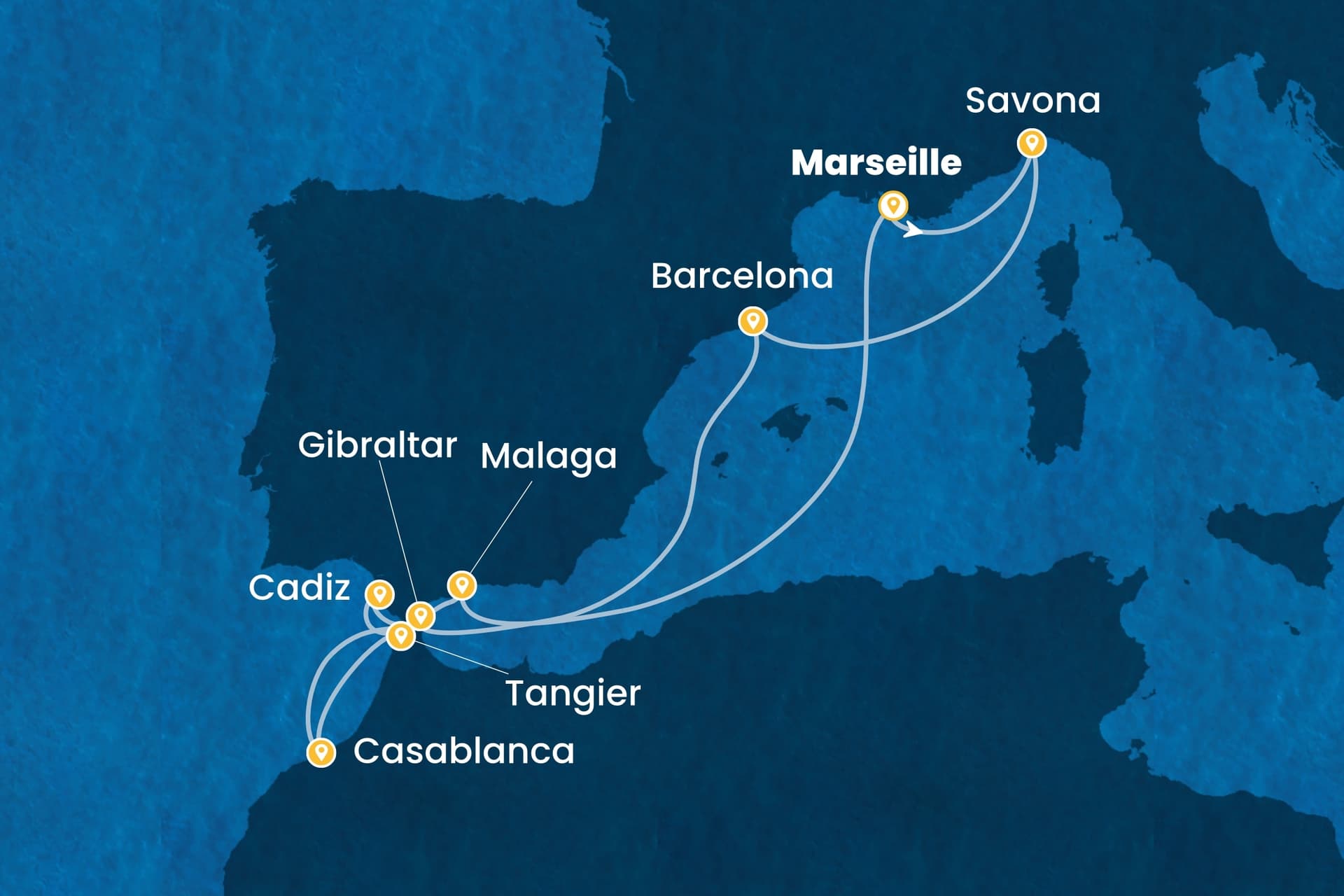 10 nights cruise on Costa Fascinosa
from ๐ซ๐ท Marseille