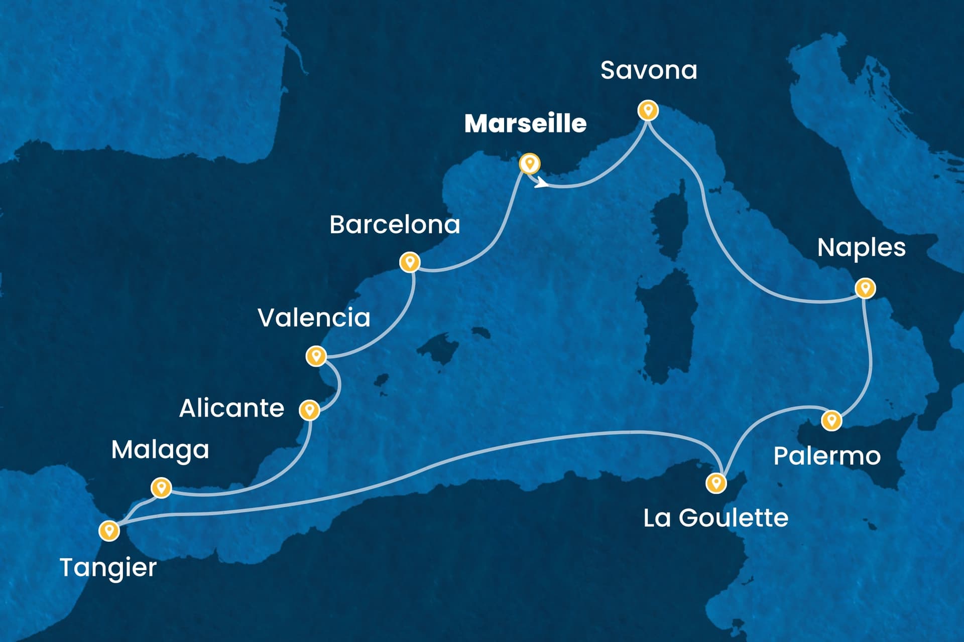 12 nights cruise on Costa Pacifica
from ๐ซ๐ท Marseille