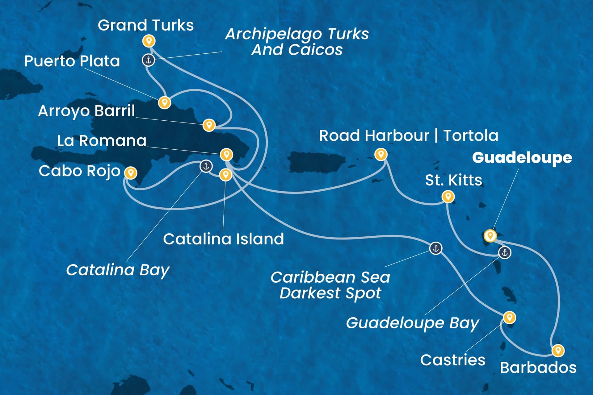 14 nights Caribbean cruise on Costa Fascinosa
from ๐ฌ๐ต Pointe a Pitre