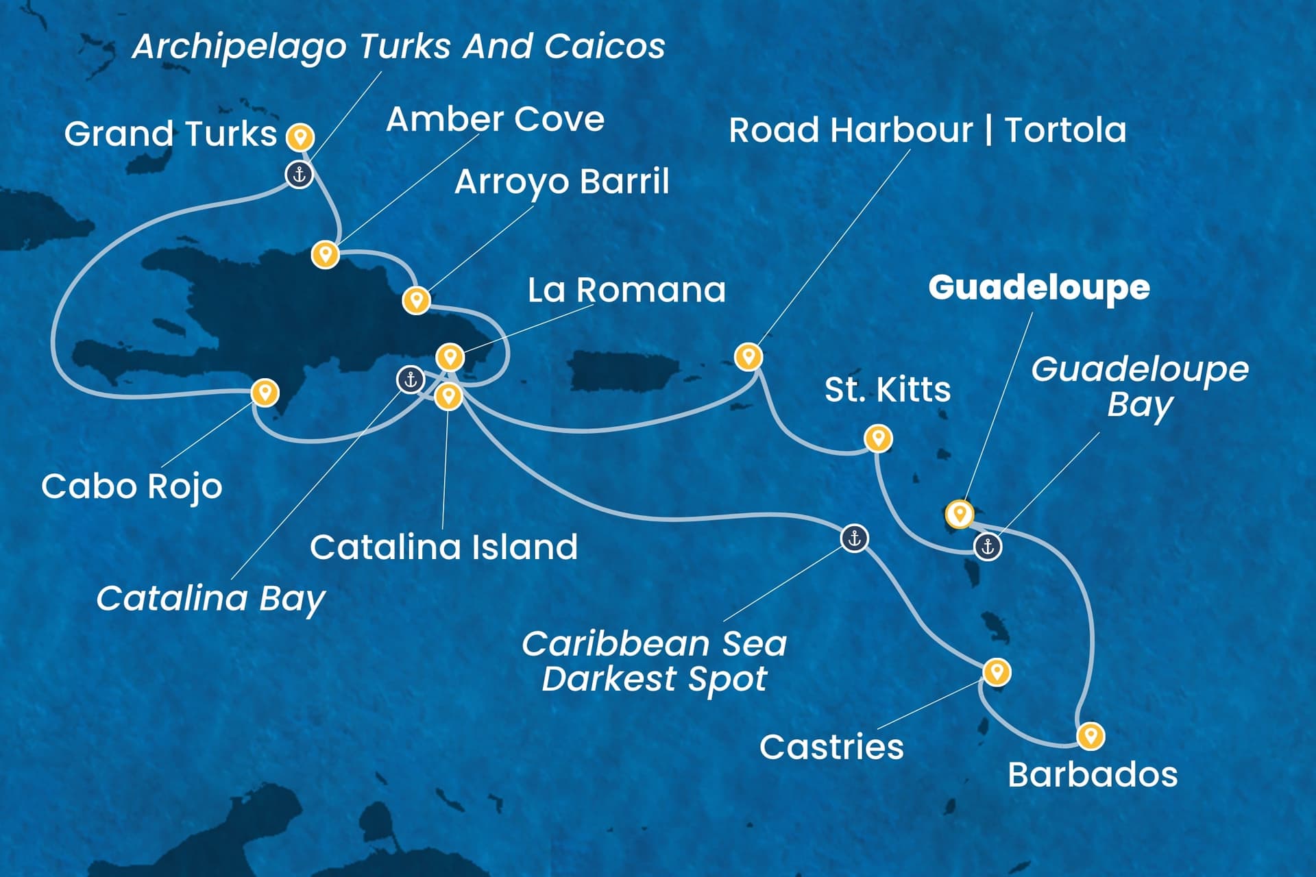 14 nights Caribbean cruise on Costa Fascinosa
from ๐ฌ๐ต Pointe a Pitre
