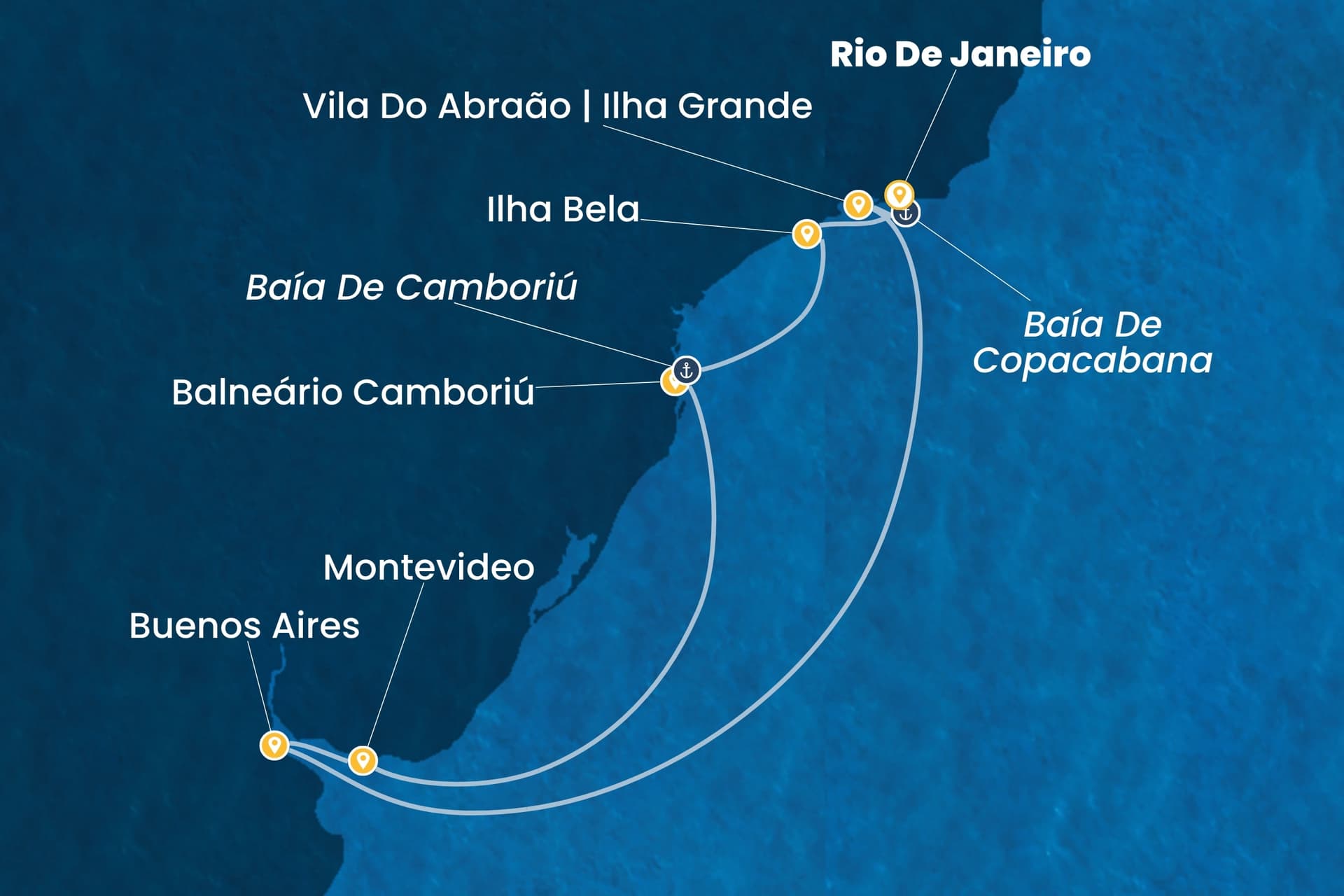 9 nights South American cruise on Costa Serena
from ๐ง๐ท Rio de Janeiro