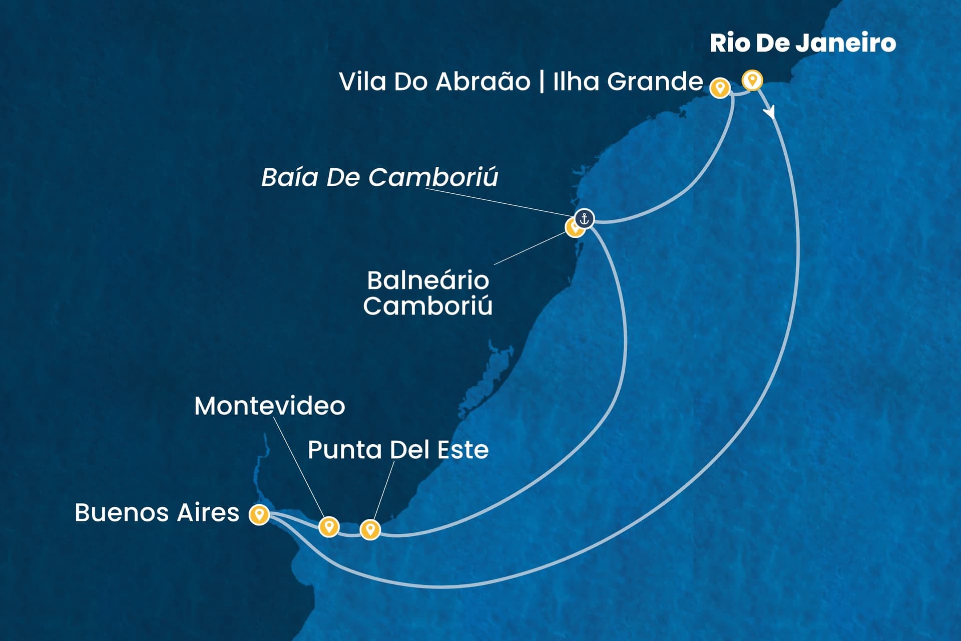 9 nights South American cruise on Costa Serena
from ๐ง๐ท Rio de Janeiro