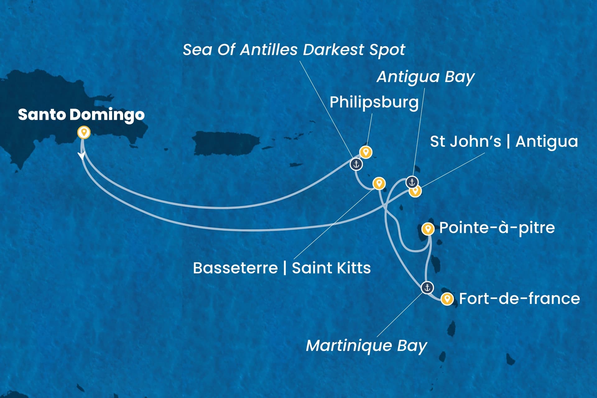 7 nights Caribbean cruise on Costa Favolosa
from ๐ฉ๐ด Santo Domingo