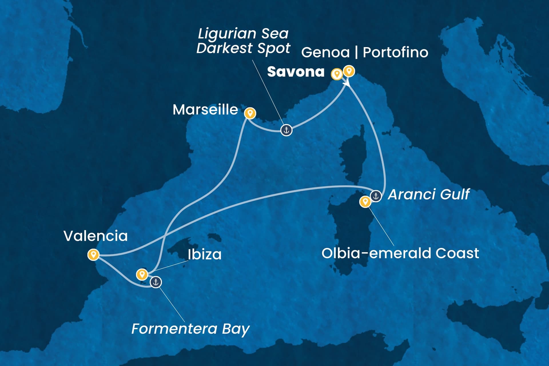 7 nights cruise on Costa Fascinosa
from ๐ฎ๐น Savona to ๐ฎ๐น Genova