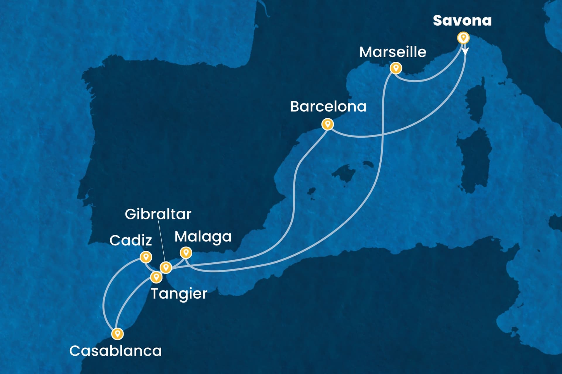 10 nights cruise on Costa Diadema
from ๐ฎ๐น Savona