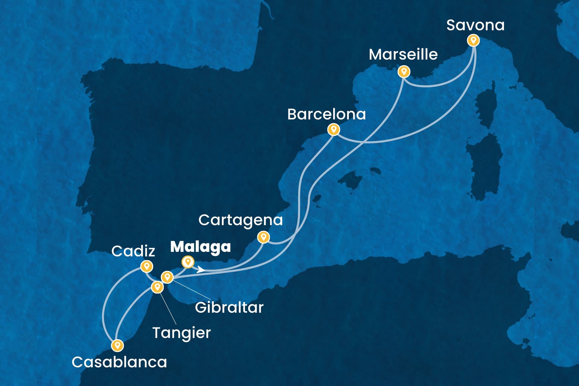 11 nights cruise on Costa Diadema
from ๐ช๐ธ Malaga