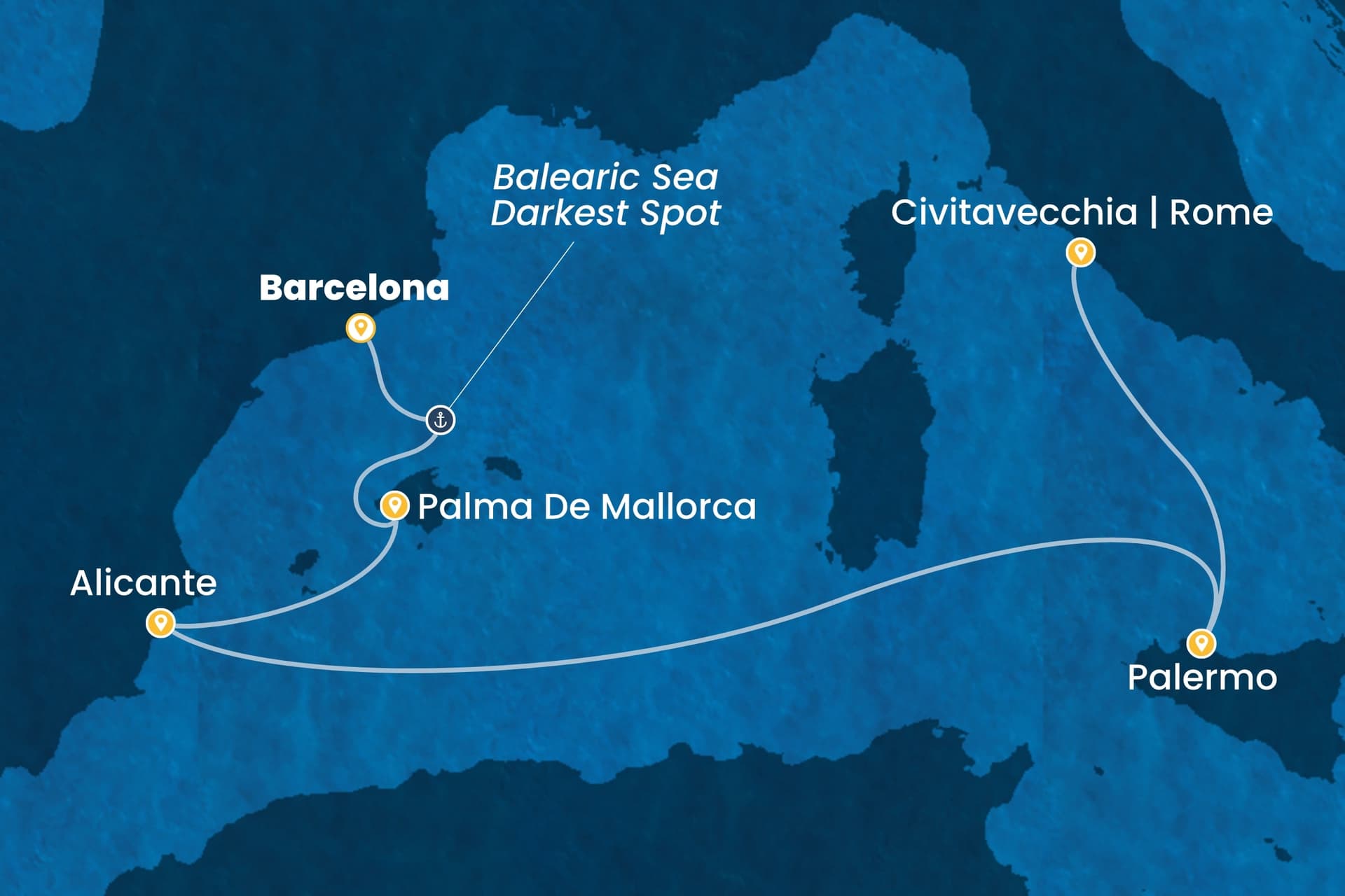 5 nights cruise on Costa Toscana
from ๐ช๐ธ Barcelona to ๐ฎ๐น Civitavecchia