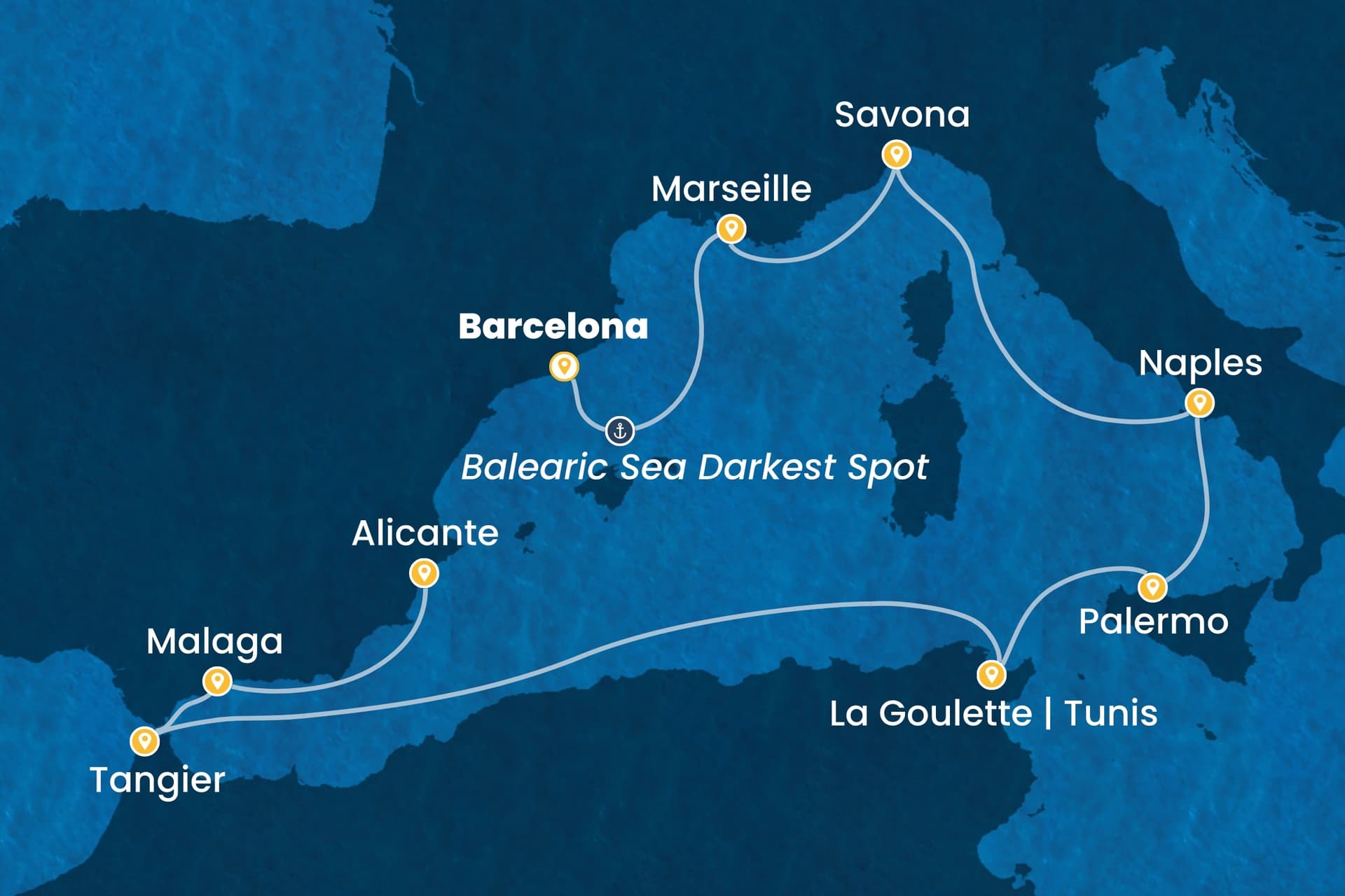 10 nights cruise on Costa Pacifica
from ๐ช๐ธ Barcelona to ๐ช๐ธ Alicante