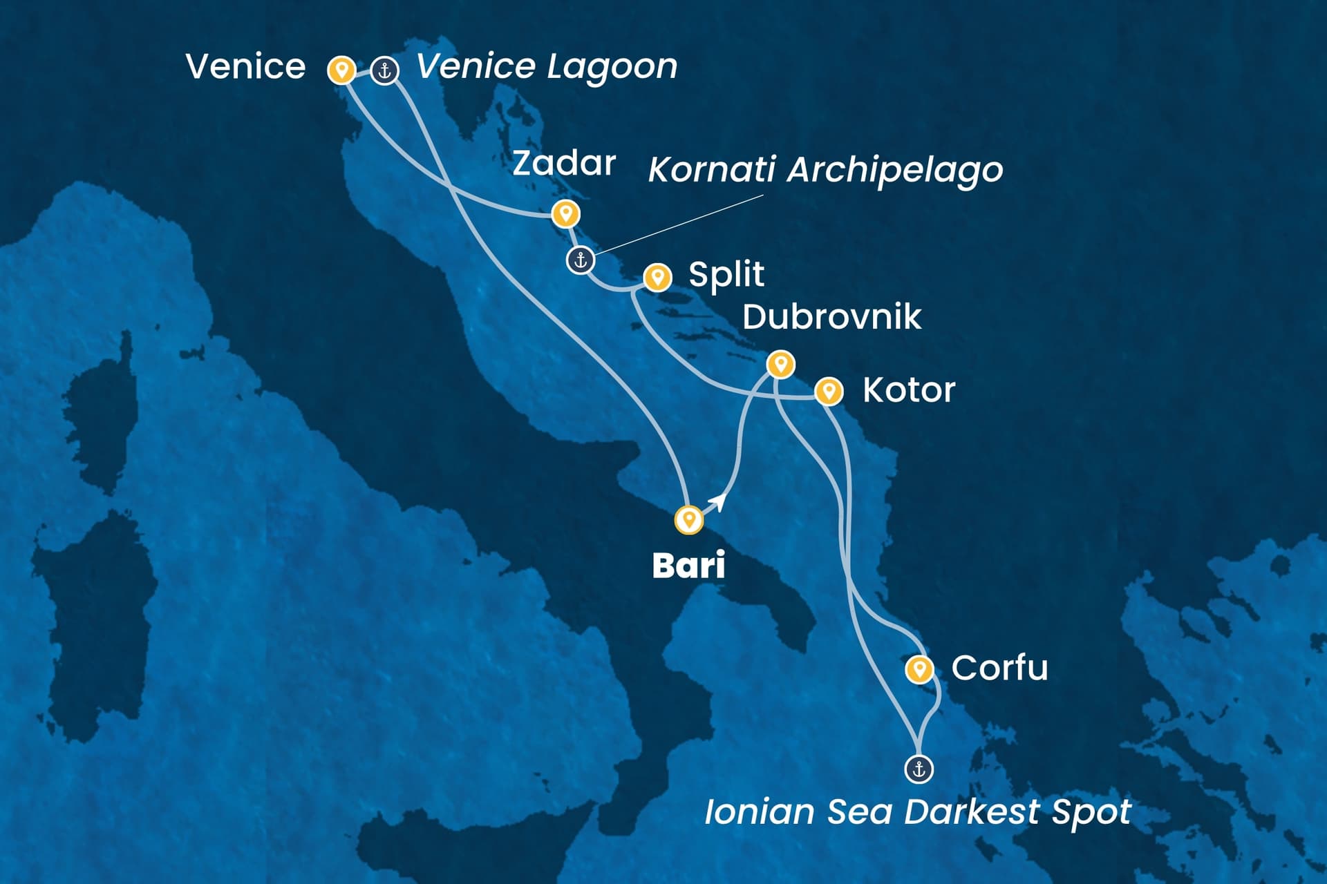 7 nights cruise on Costa Deliziosa
from ๐ฎ๐น Bari