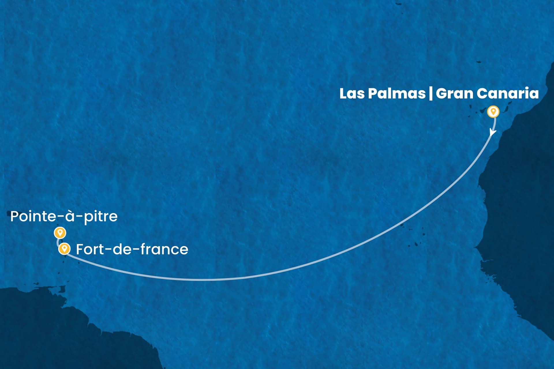 8 nights cruise on Costa Favolosa
from ๐ช๐ธ Las Palmas to ๐ฌ๐ต Pointe a Pitre