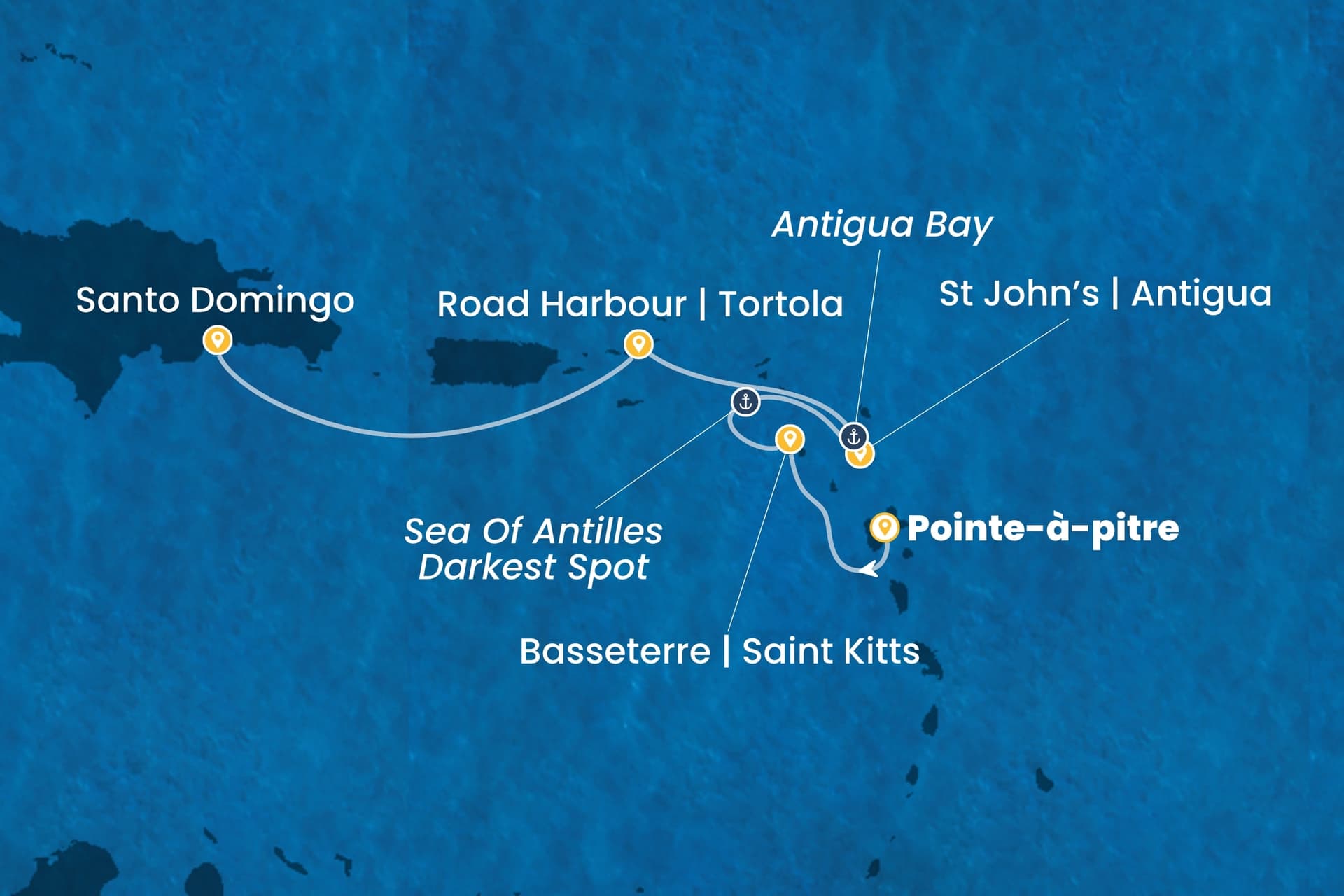 4 nights Caribbean cruise on Costa Favolosa
from ๐ฌ๐ต Pointe-ร -Pitre to ๐ฉ๐ด Santo Domingo