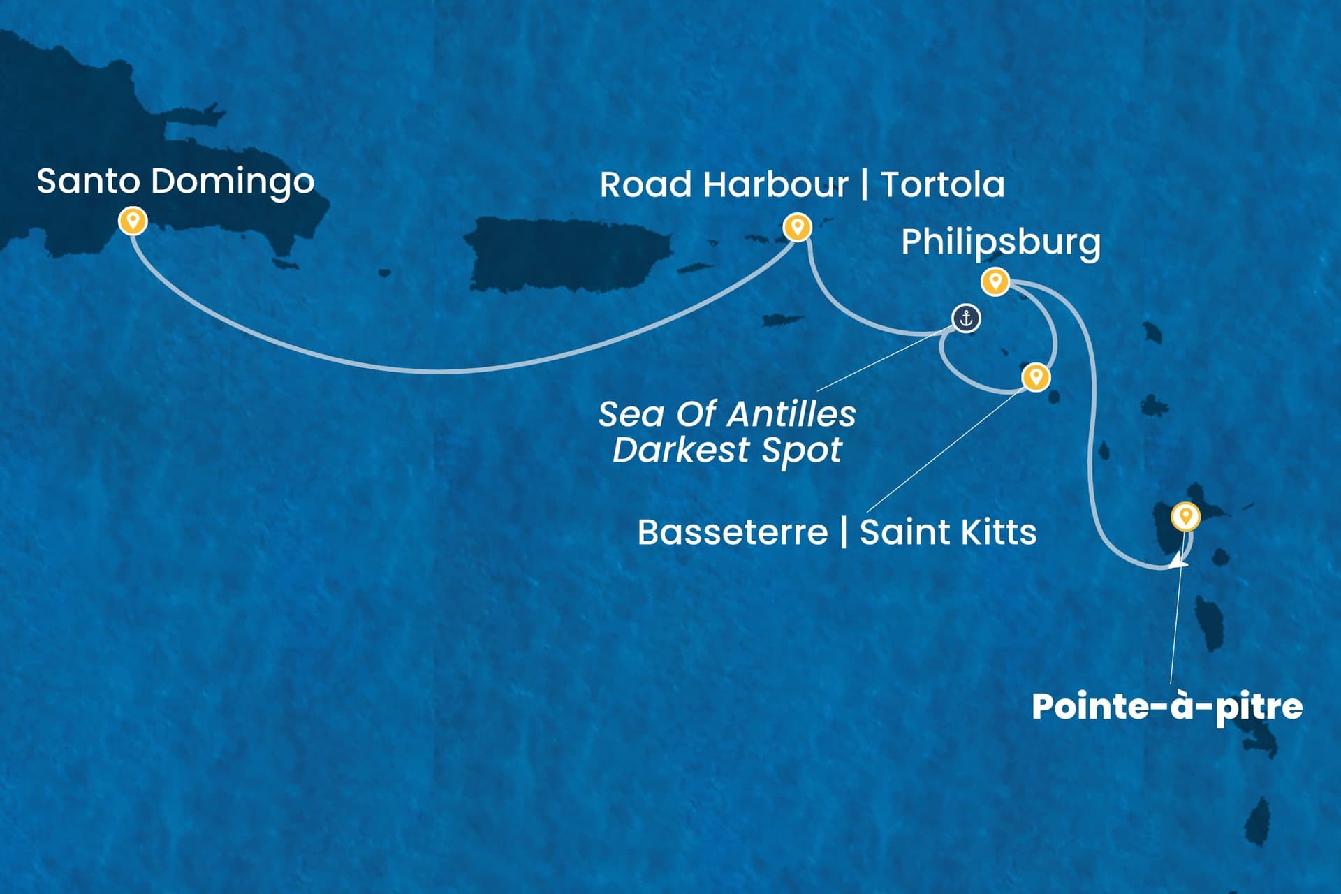 4 nights Caribbean cruise on Costa Favolosa
from ๐ฌ๐ต Pointe-ร -Pitre to ๐ฉ๐ด Santo Domingo