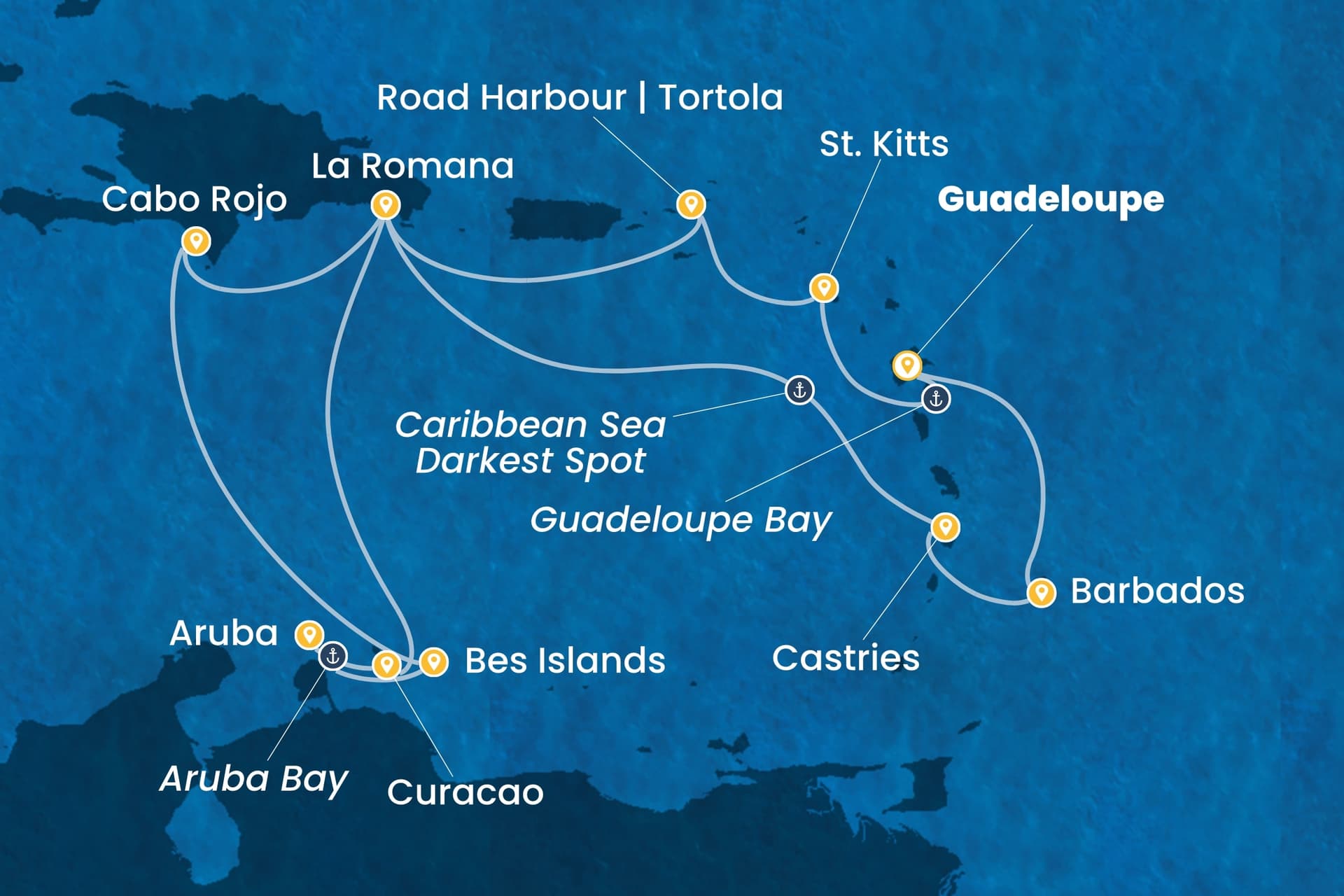 14 nights Caribbean cruise on Costa Fascinosa
from ๐ฌ๐ต Pointe a Pitre