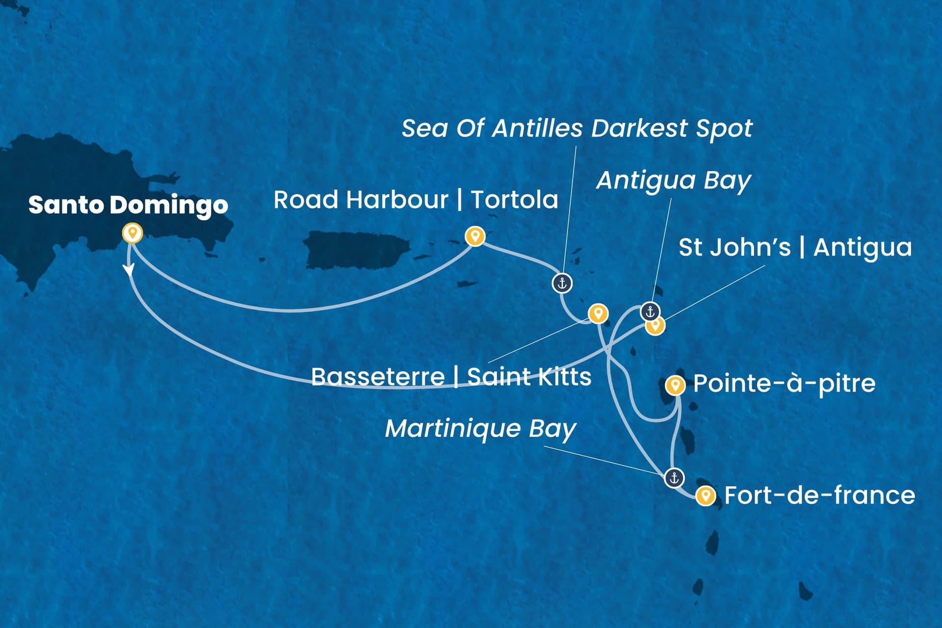 7 nights Caribbean cruise on Costa Favolosa
from ๐ฉ๐ด Santo Domingo