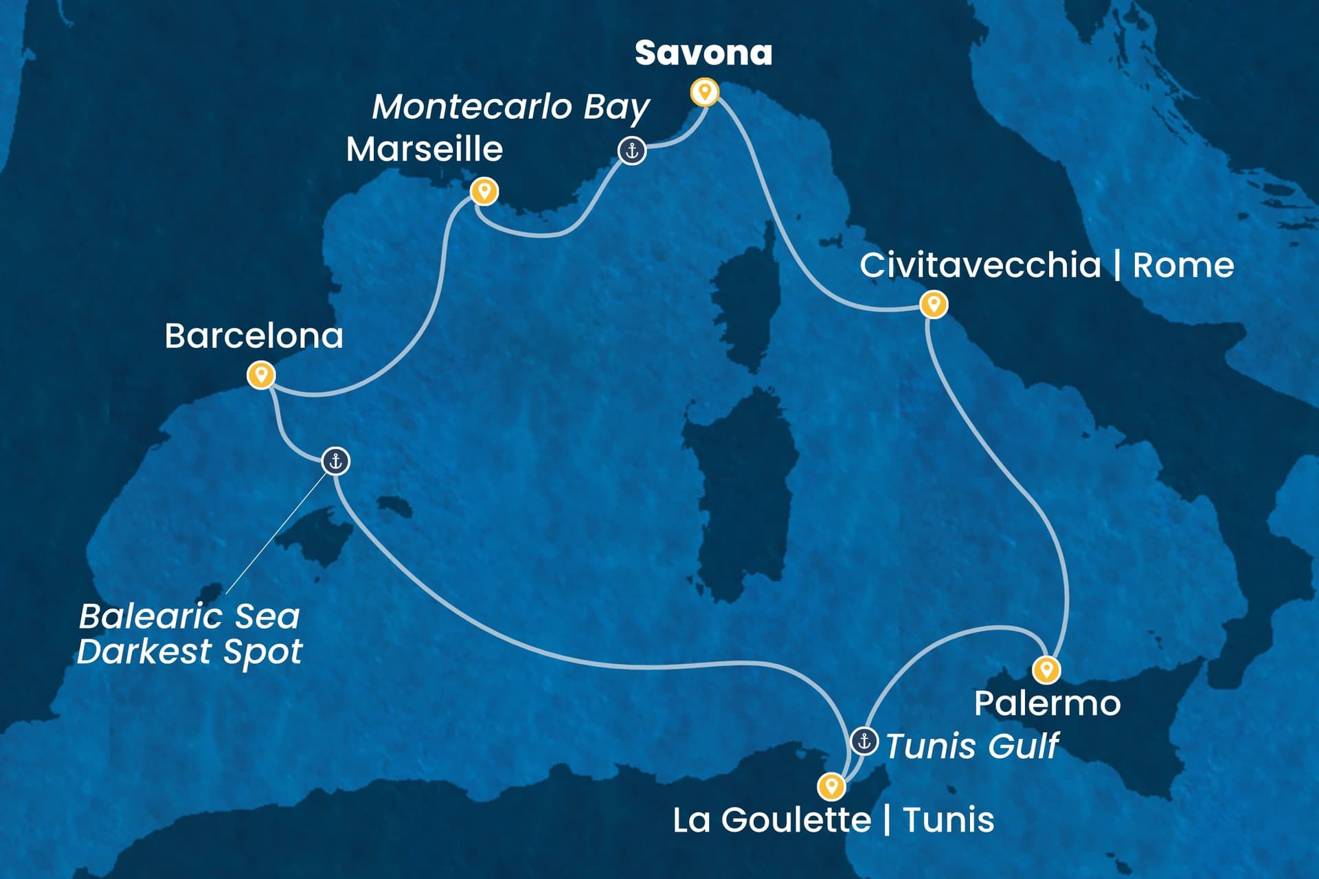 7 nights cruise on Costa Toscana
from ๐ฎ๐น Savona