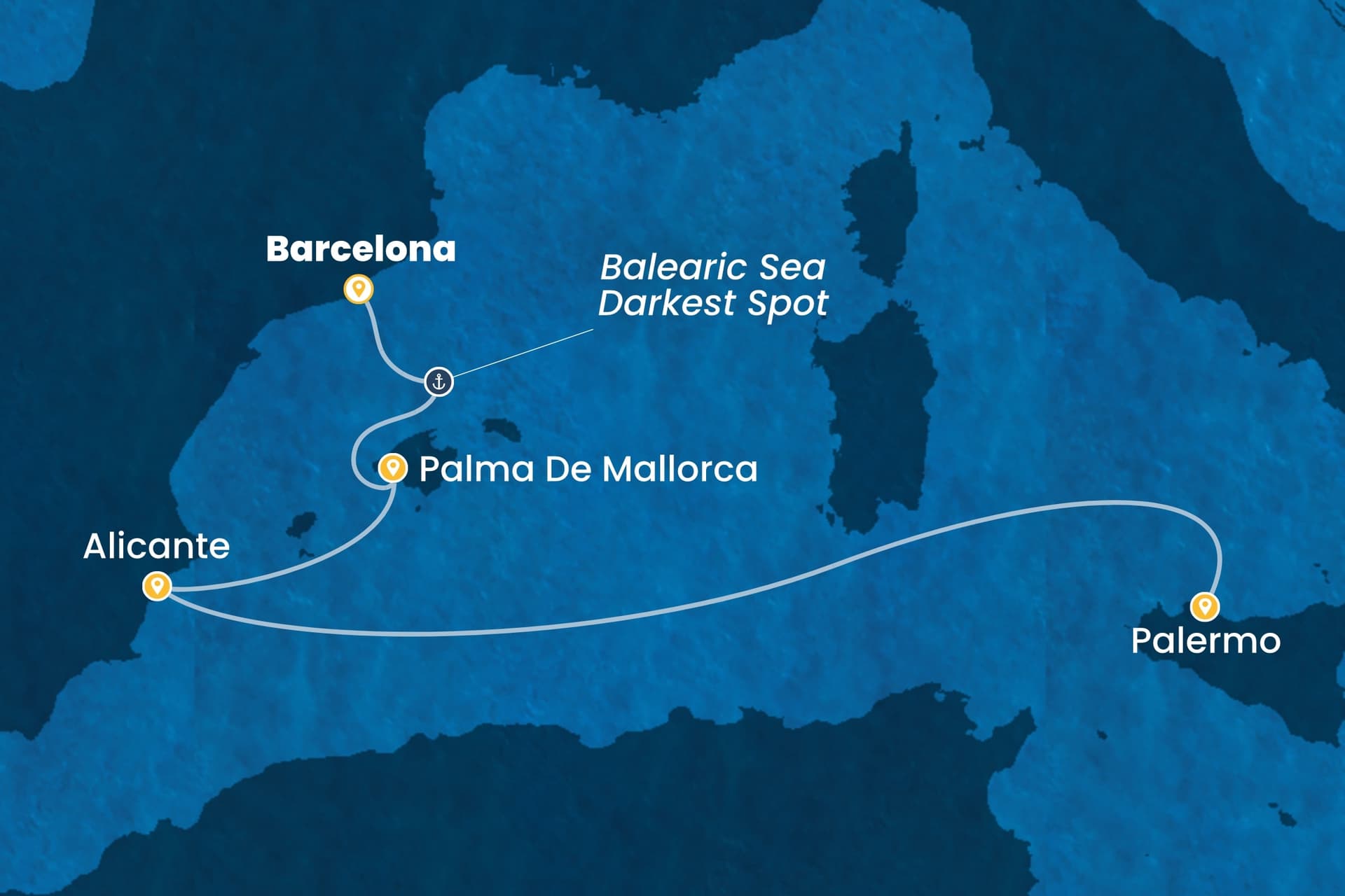 4 nights cruise on Costa Toscana
from ๐ช๐ธ Barcelona to ๐ฎ๐น Palermo