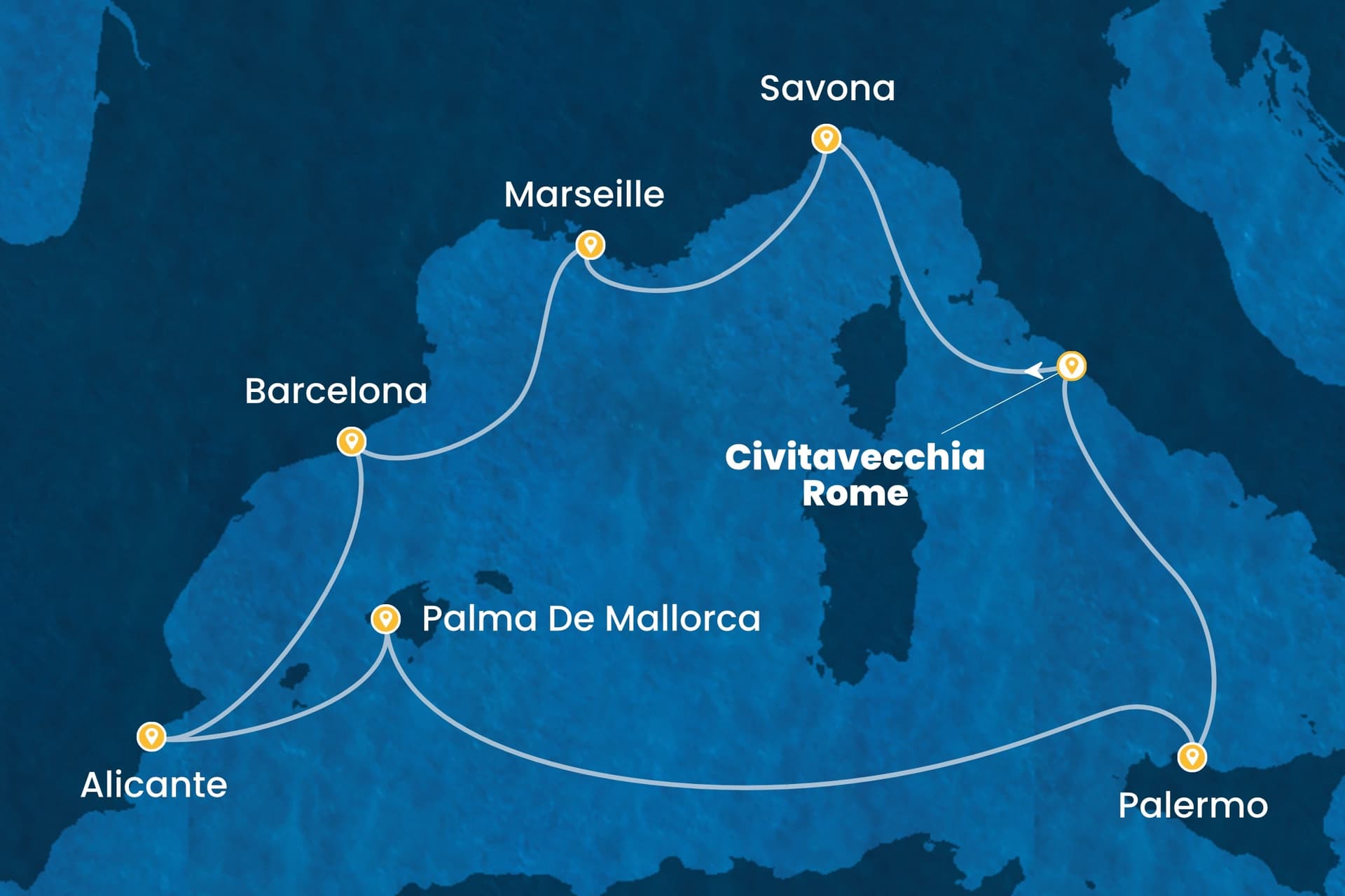 8 nights cruise on Costa Toscana
from ๐ฎ๐น Civitavecchia