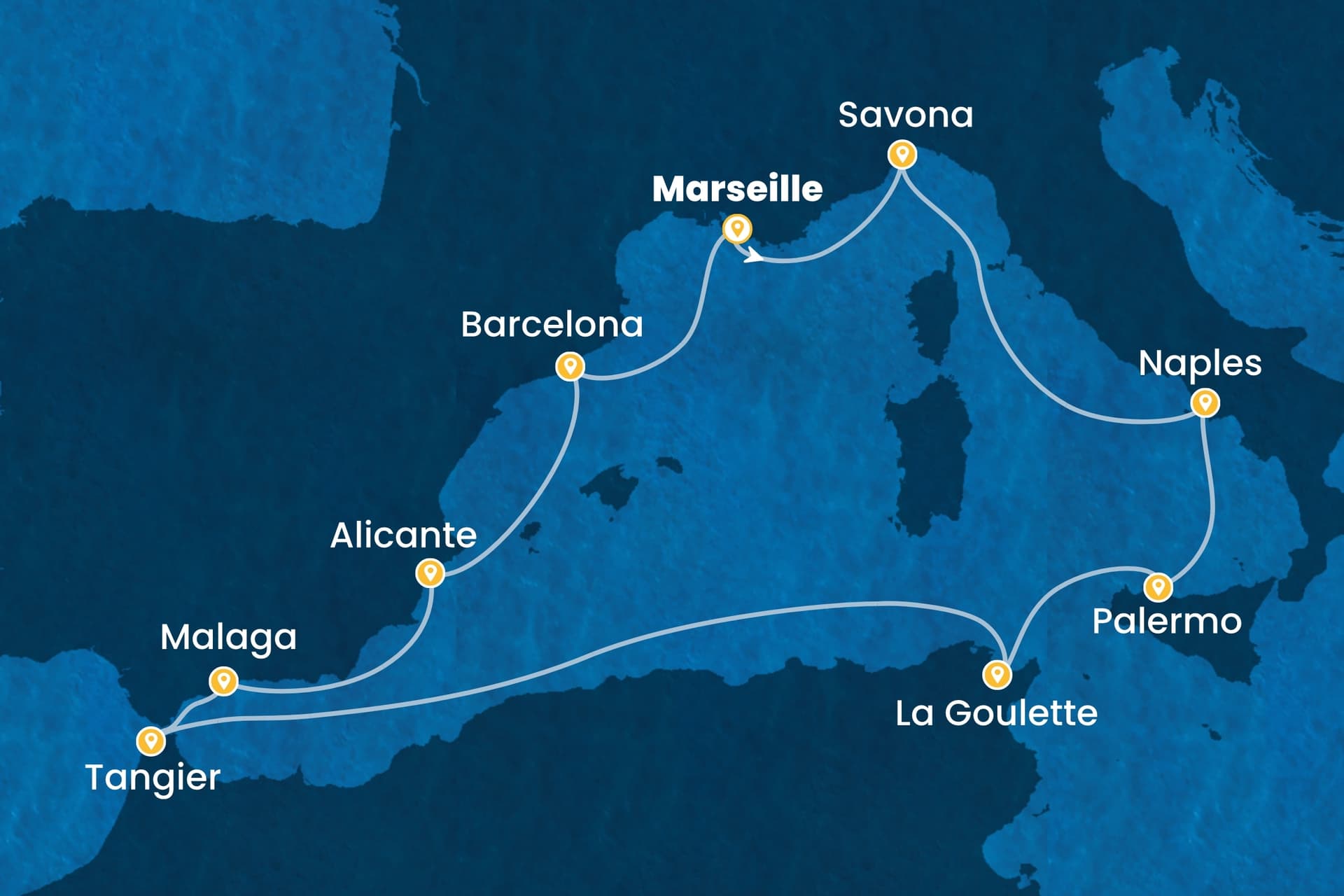 11 nights cruise on Costa Pacifica
from ๐ซ๐ท Marseille