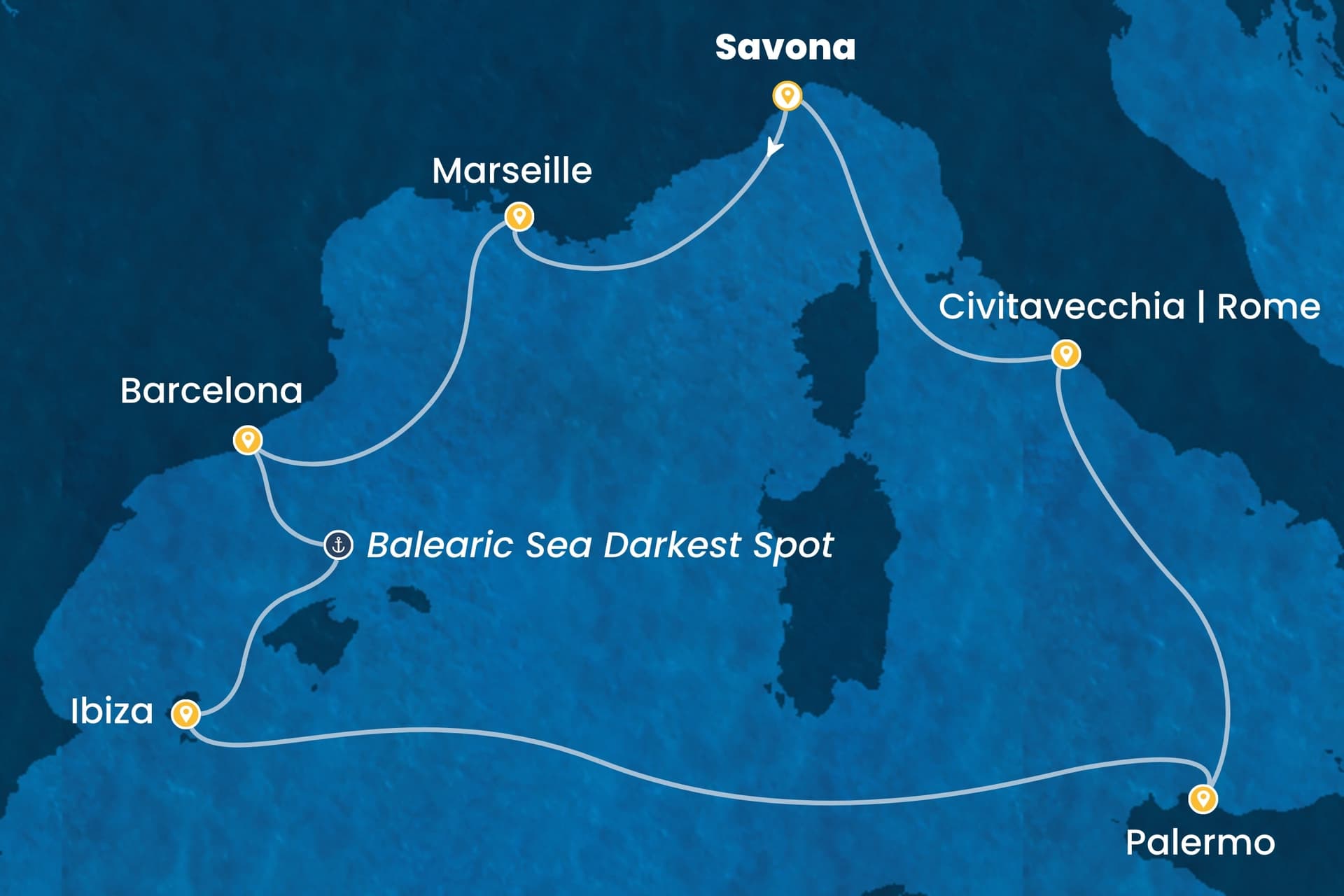7 nights cruise on Costa Smeralda
from ๐ฎ๐น Savona