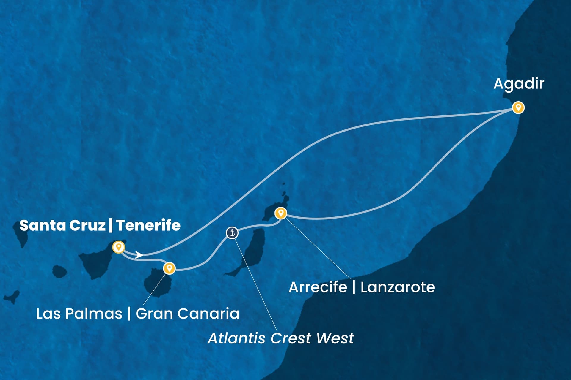 6 nights Mediterranean cruise on Costa Smeralda
from ๐ช๐ธ Tenerife