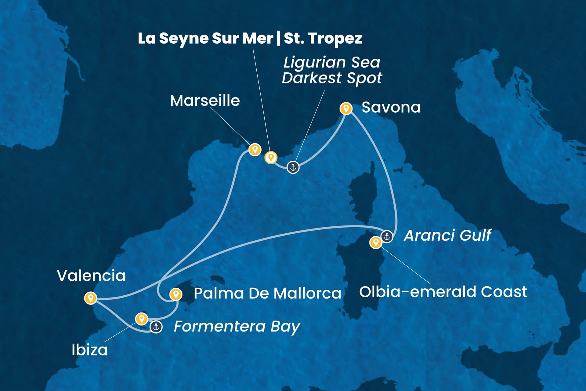 7 nights cruise on Costa Fascinosa
from ๐ซ๐ท La Seyne-sur-Mer to ๐ซ๐ท Marseille