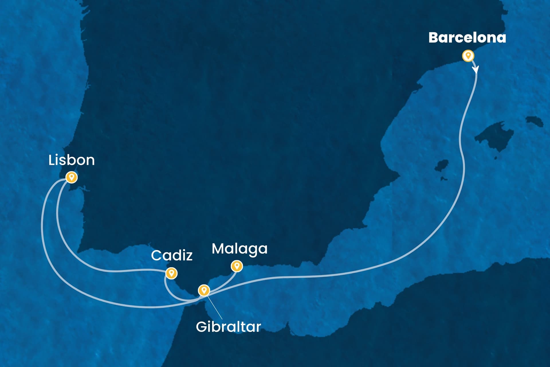 6 nights cruise on Costa Diadema
from ๐ช๐ธ Barcelona to ๐ช๐ธ Malaga