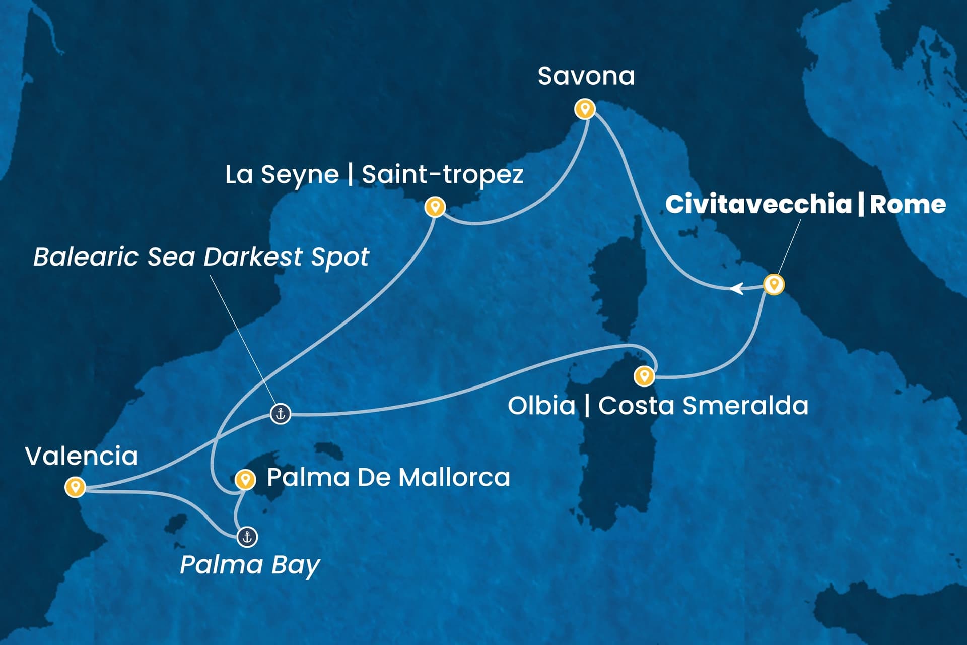 7 nights cruise on Costa Pacifica
from ๐ฎ๐น Civitavecchia