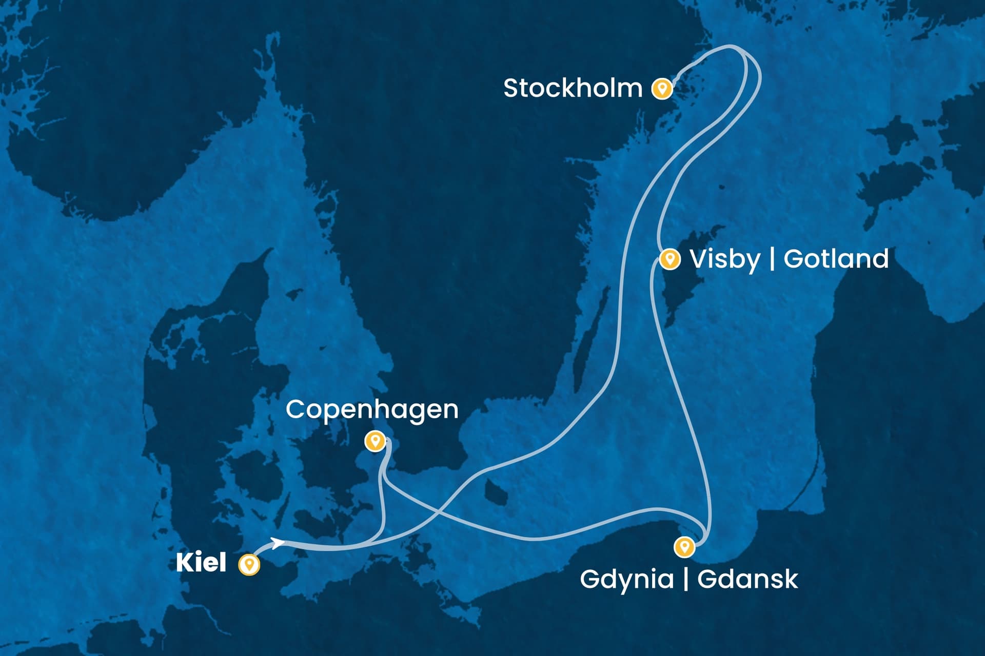 7 nights North European cruise on Costa Diadema
from ๐ฉ๐ช Kiel