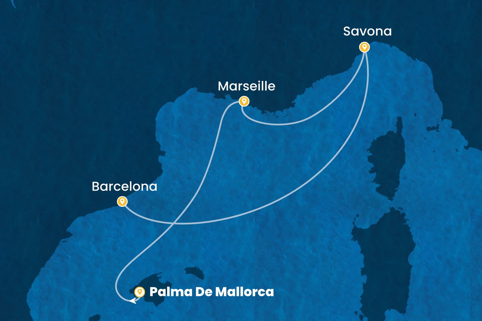 3 nights cruise on Costa Diadema
from ๐ช๐ธ Palma de Mallorca to ๐ช๐ธ Barcelona