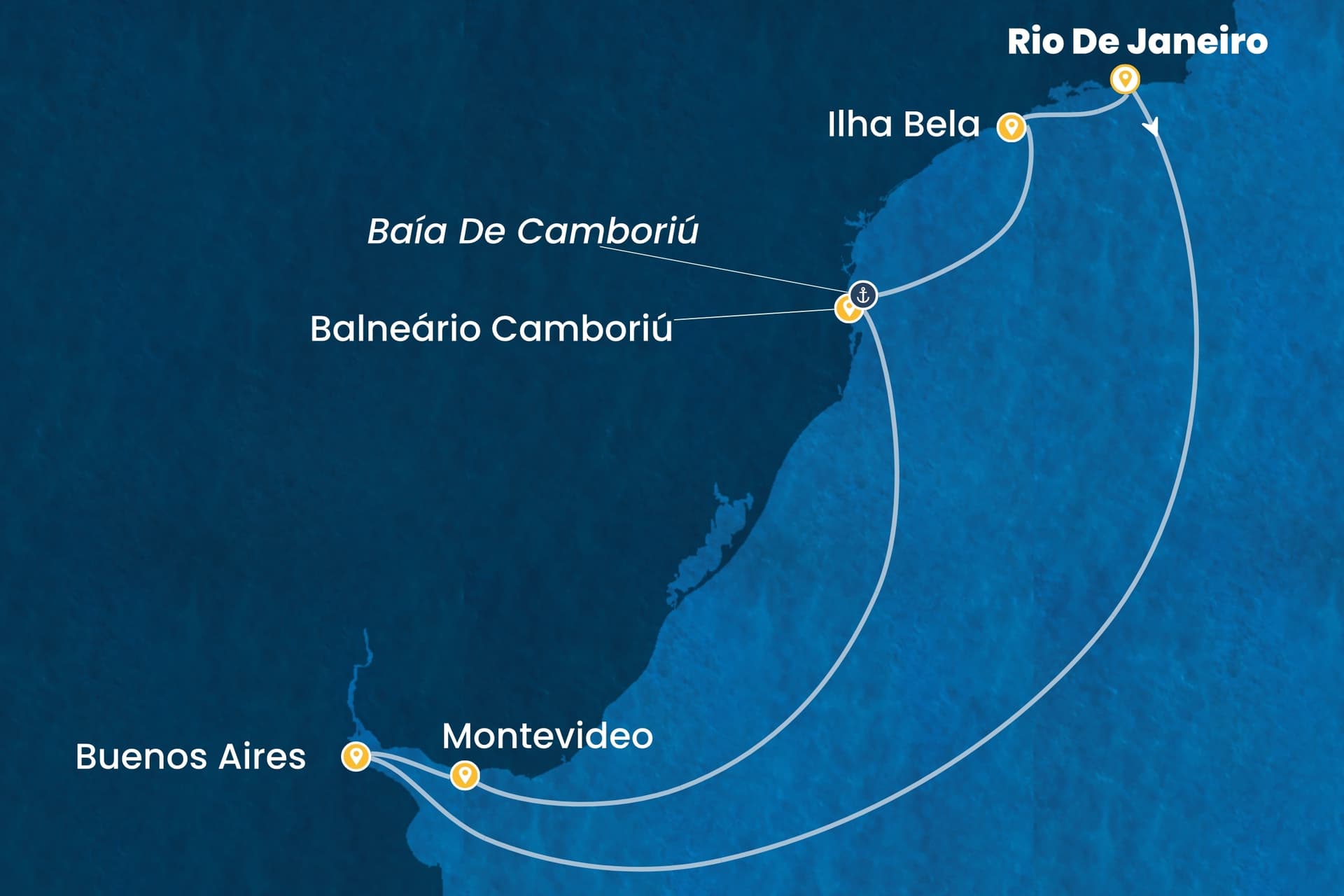 8 nights South American cruise on Costa Serena
from ๐ง๐ท Rio de Janeiro