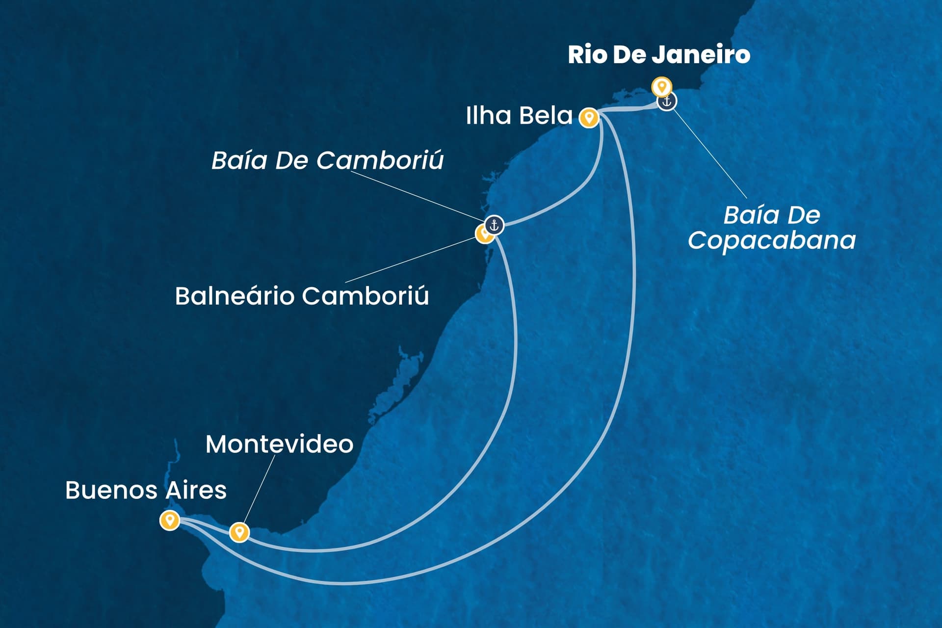 9 nights South American cruise on Costa Serena
from ๐ง๐ท Rio de Janeiro