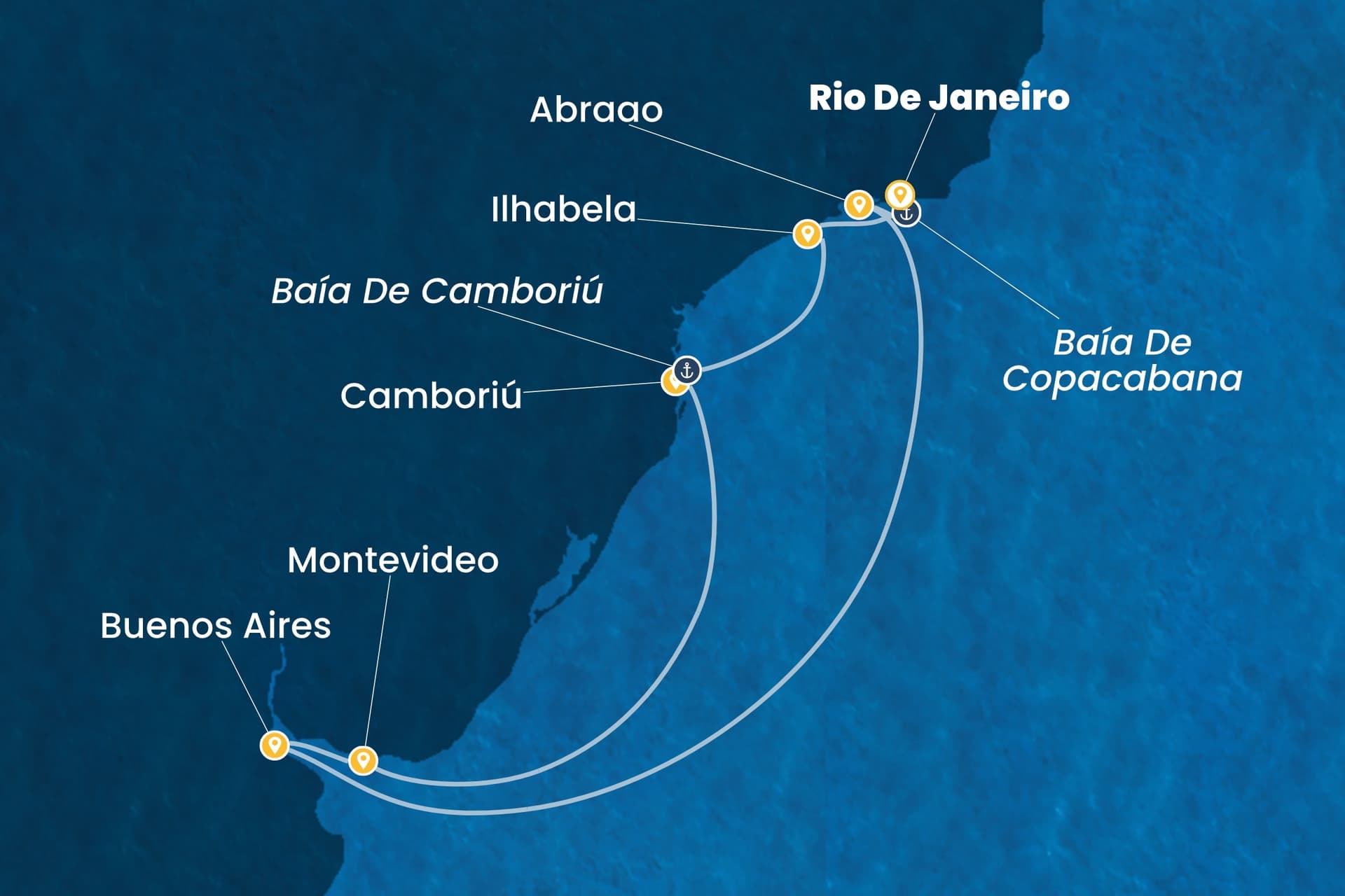 9 nights South American cruise on Costa Serena
from ๐ง๐ท Rio de Janeiro