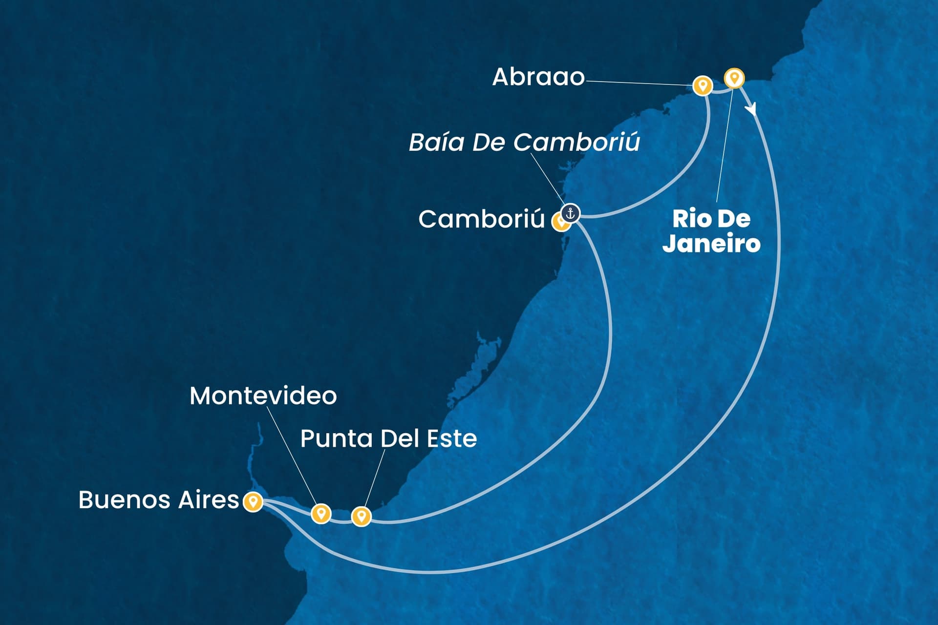 9 nights South American cruise on Costa Serena
from ๐ง๐ท Rio de Janeiro