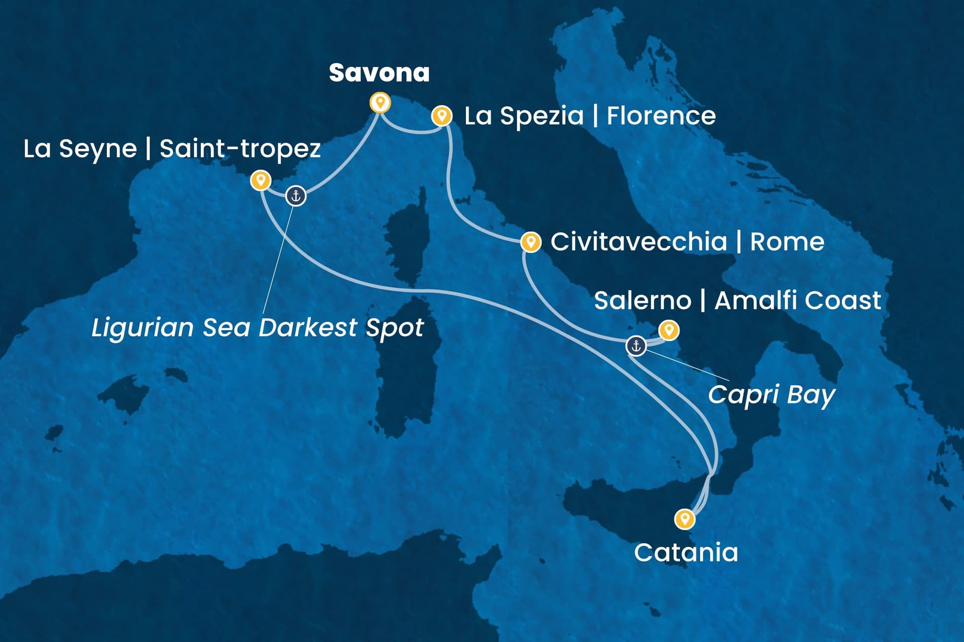 7 nights cruise on Costa Fascinosa
from ๐ฎ๐น Savona