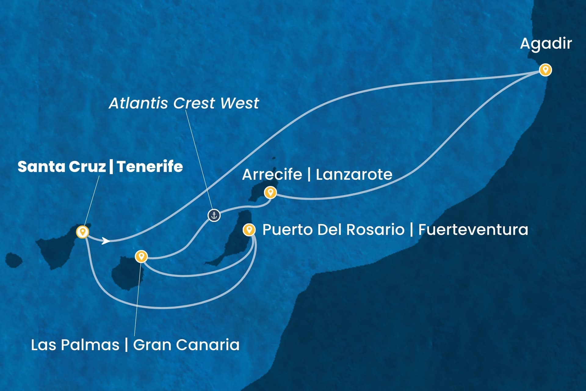 7 nights Mediterranean cruise on Costa Smeralda
from ๐ช๐ธ Tenerife