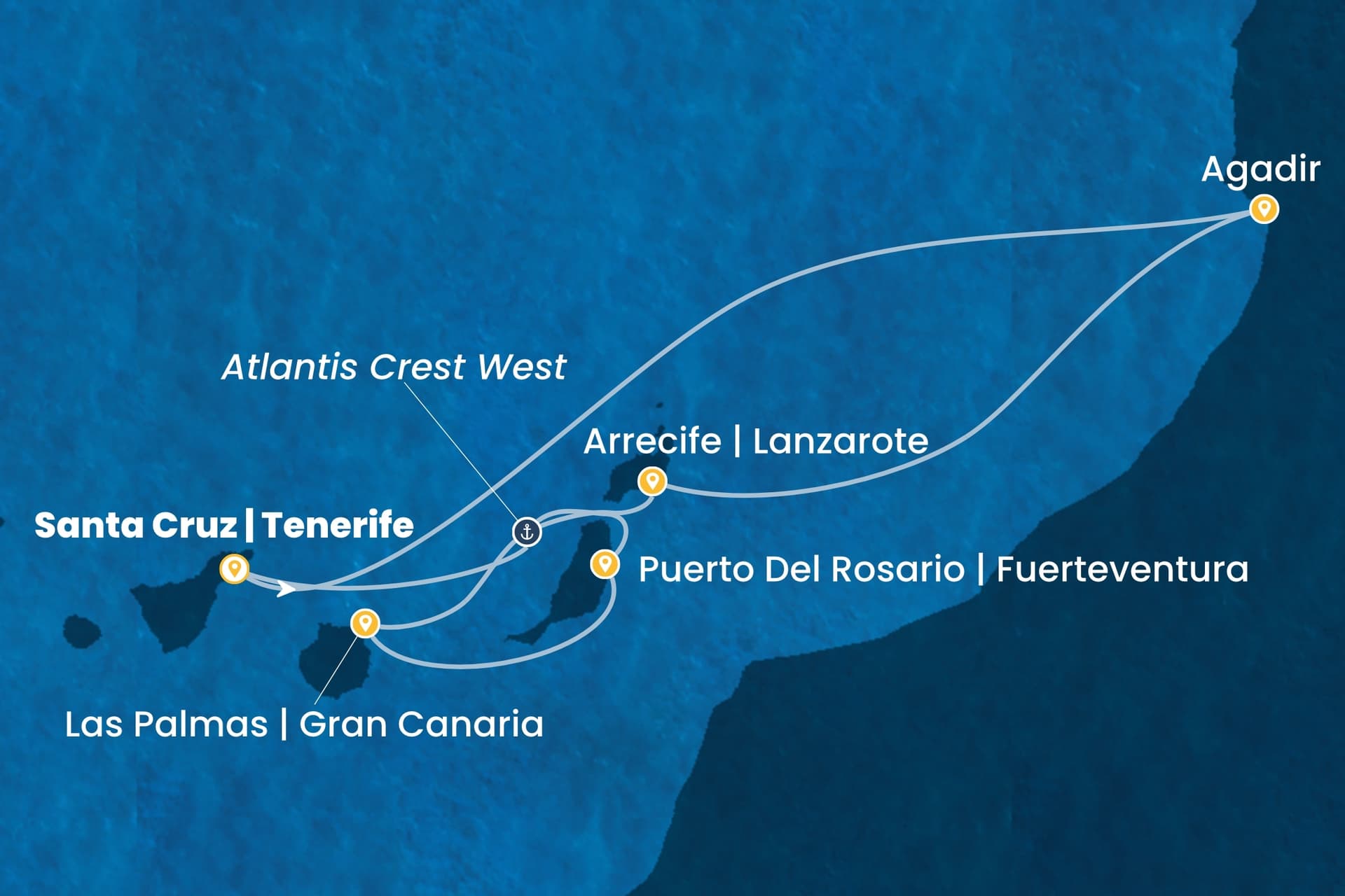 7 nights Mediterranean cruise on Costa Smeralda
from ๐ช๐ธ Tenerife