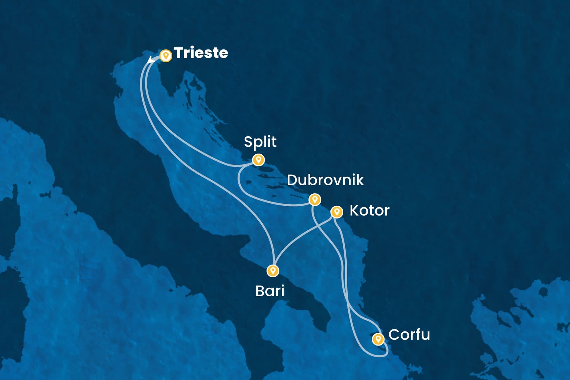 7 nights cruise on Costa Deliziosa
from ๐ฎ๐น Trieste