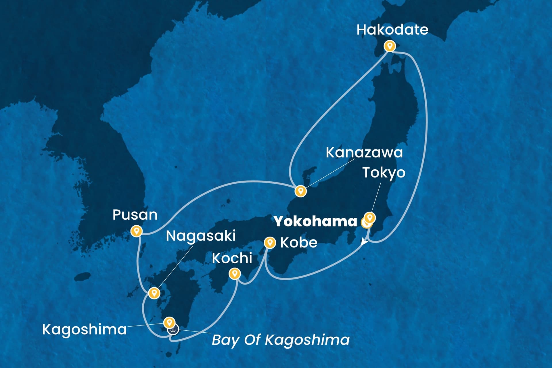 11 nights Asian cruise on Costa Serena
from ๐ฏ๐ต Yokohama to ๐ฏ๐ต Tokyo