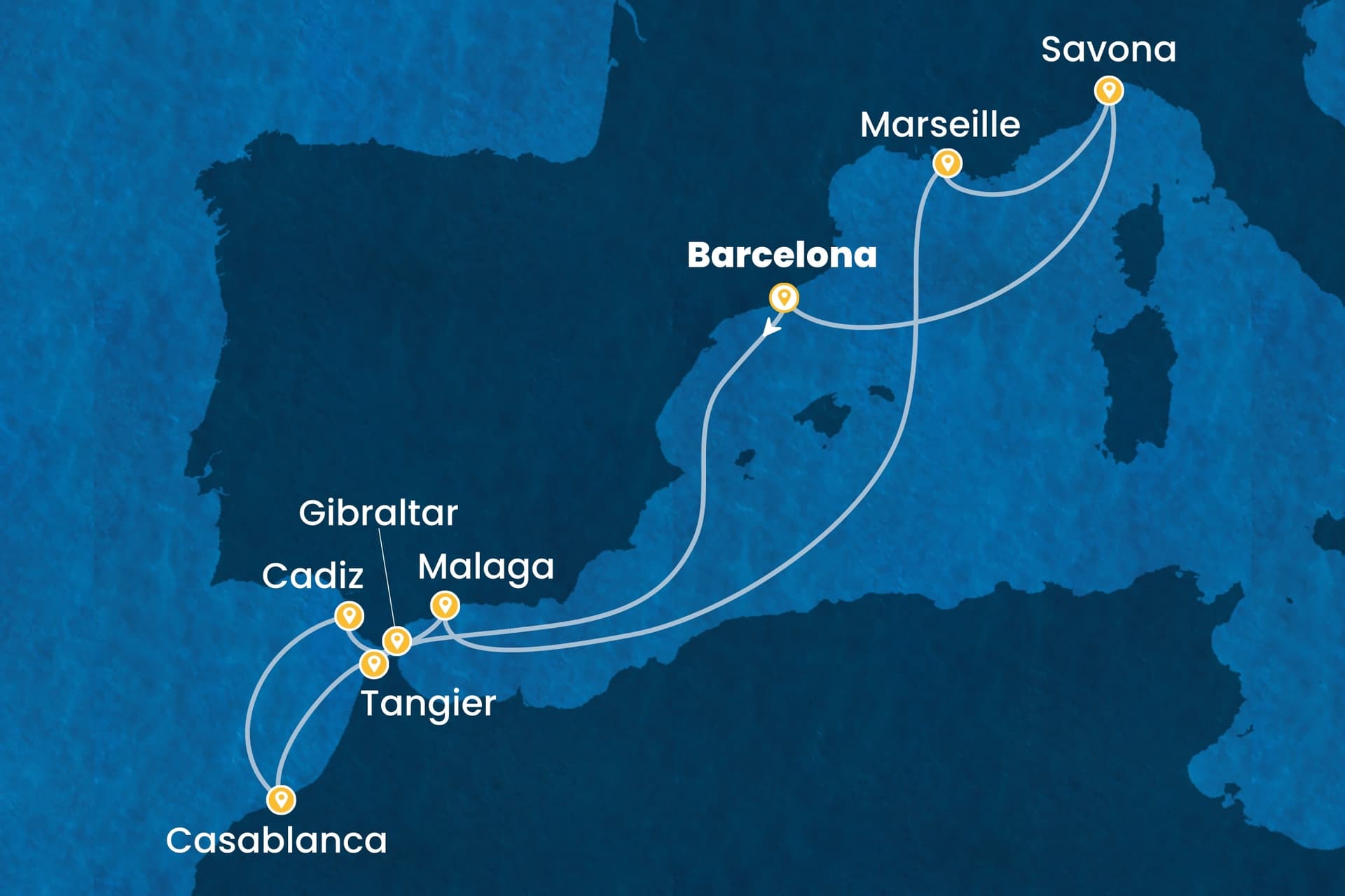 10 nights cruise on Costa Diadema
from ๐ช๐ธ Barcelona
