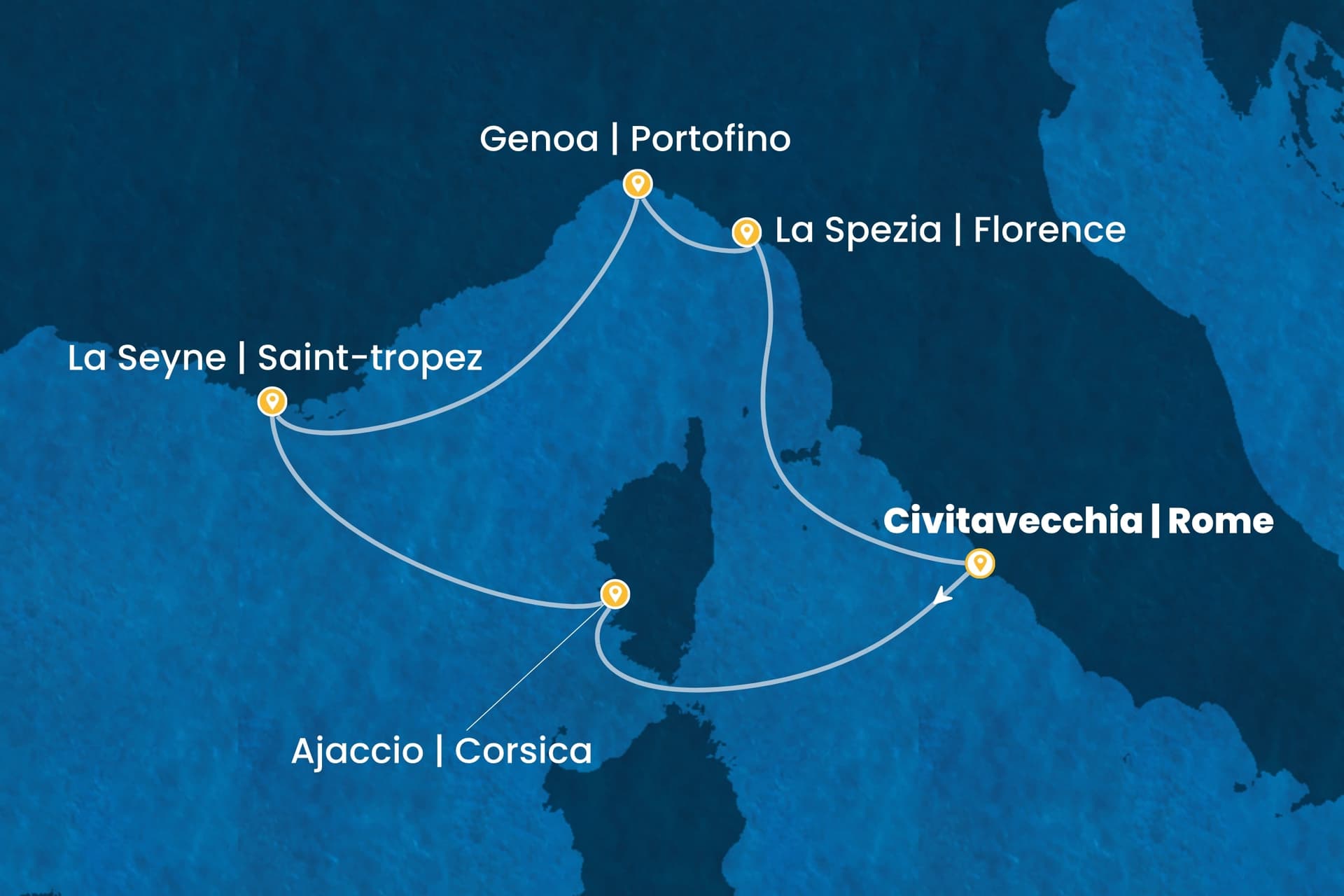 5 nights cruise on Costa Fascinosa
from ๐ฎ๐น Civitavecchia