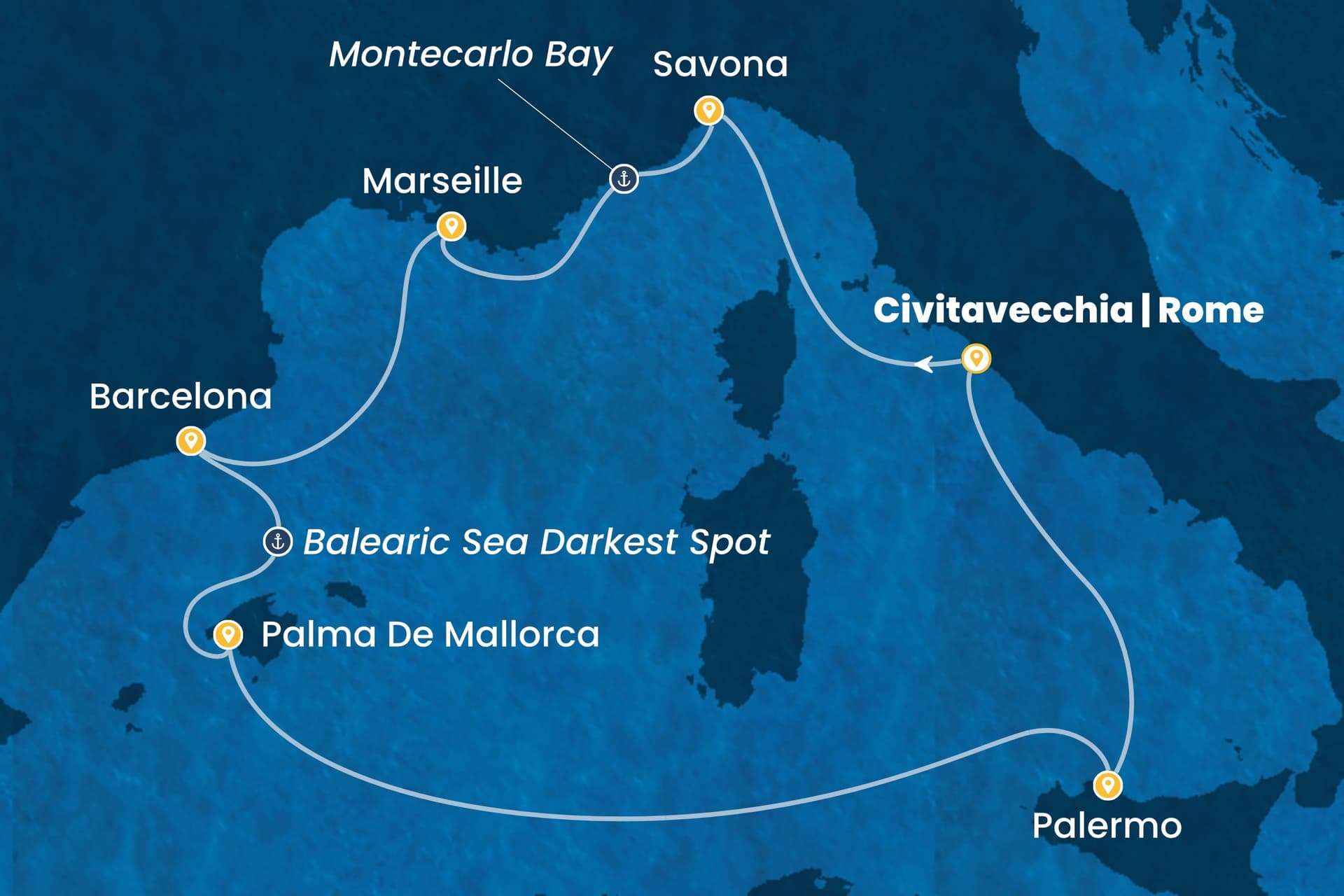 7 nights cruise on Costa Toscana
from ๐ฎ๐น Civitavecchia