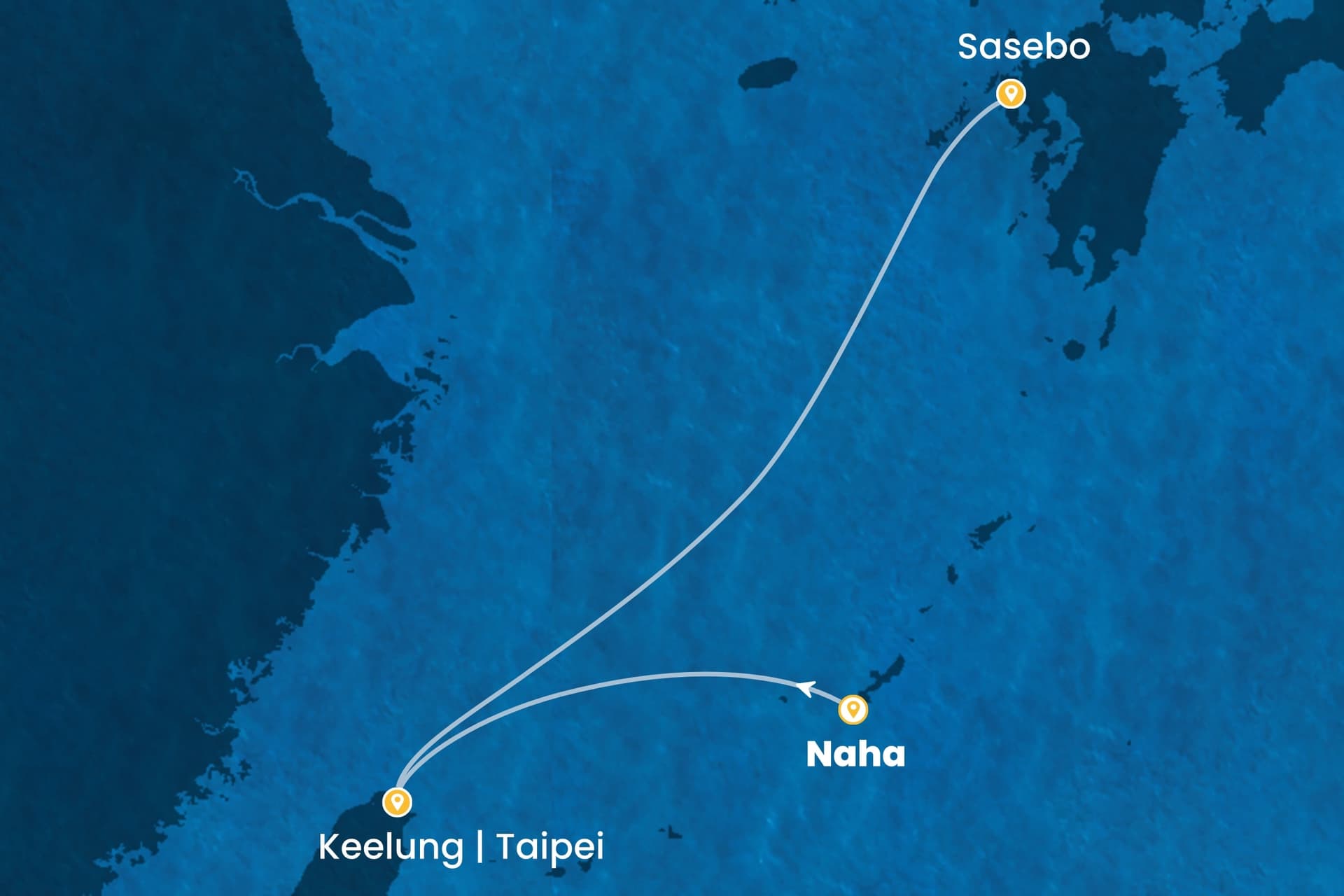 3 nights Asian cruise on Costa Serena
from ๐ฏ๐ต Naha, Okinawa to ๐ฏ๐ต Sasebo