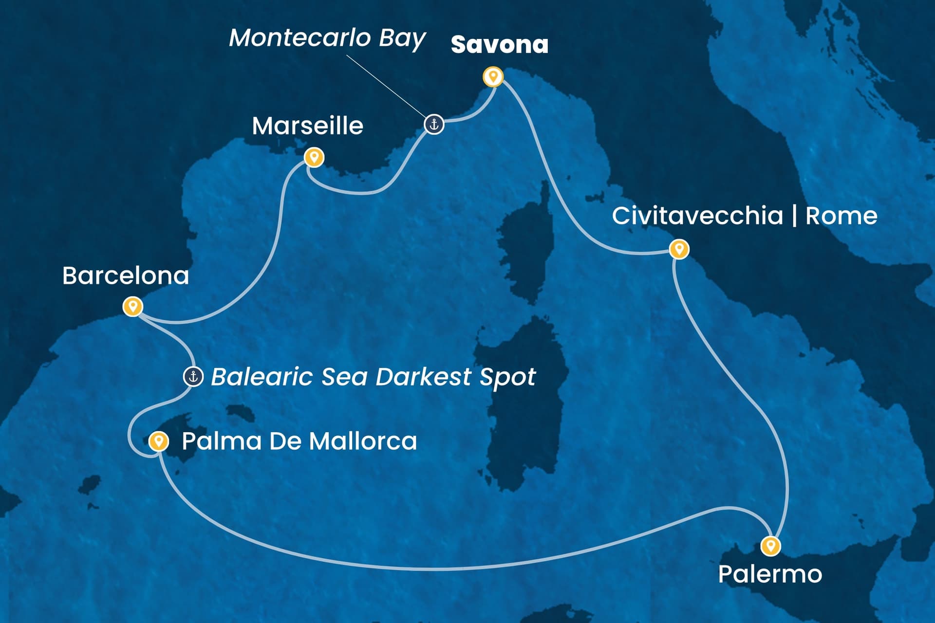 7 nights cruise on Costa Toscana
from ๐ฎ๐น Savona